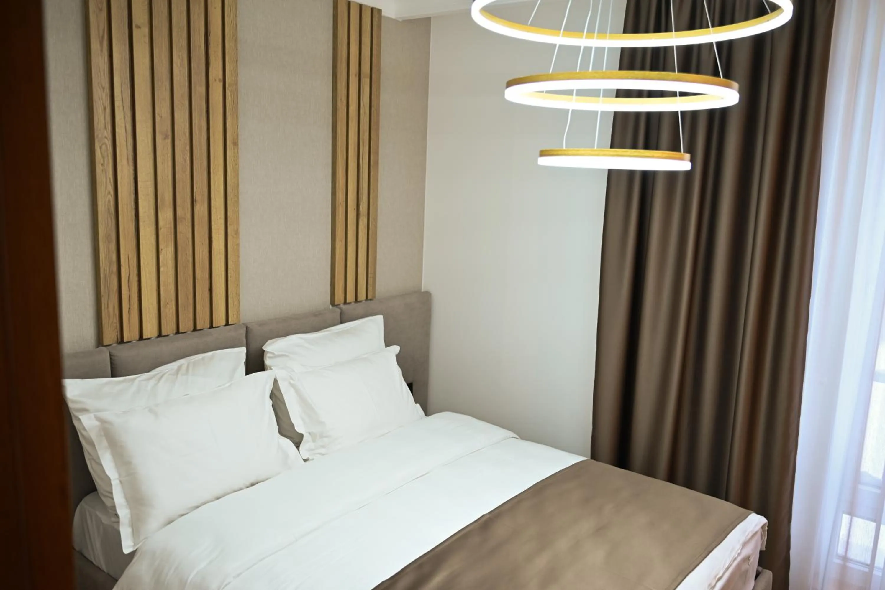 Bed in Hotel Kristal