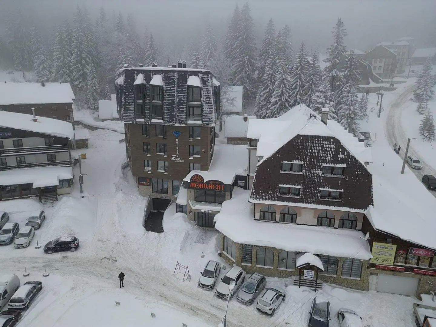 Property building in Hotel Kristal