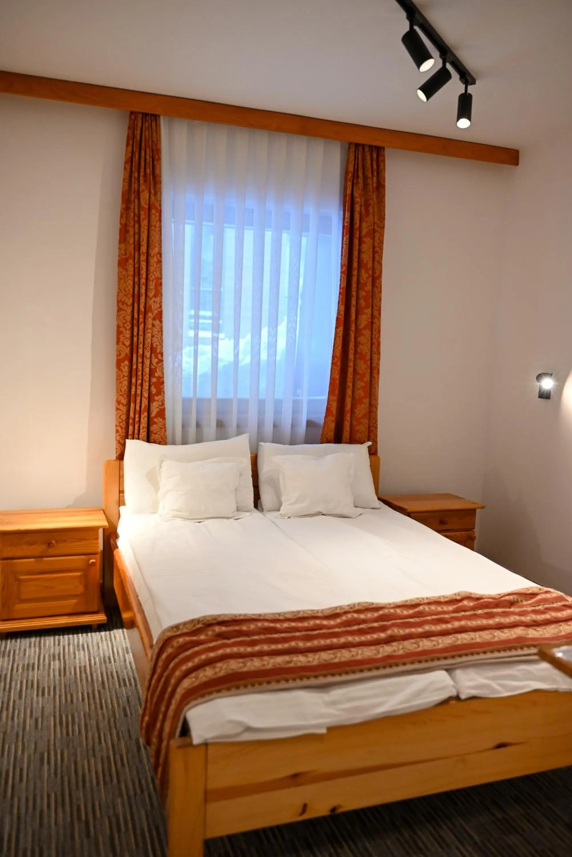 Bed in Hotel Kristal