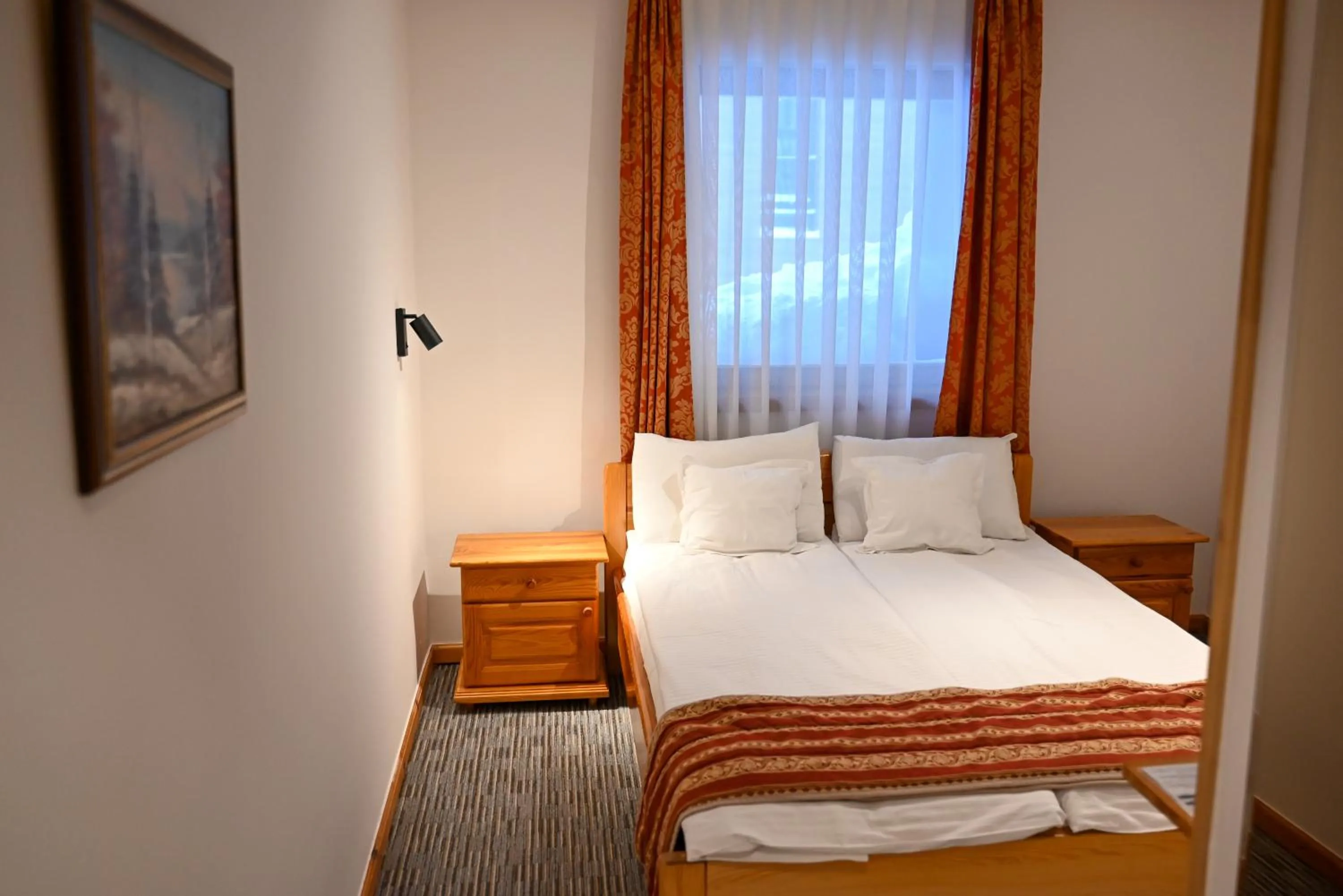 Bed in Hotel Kristal