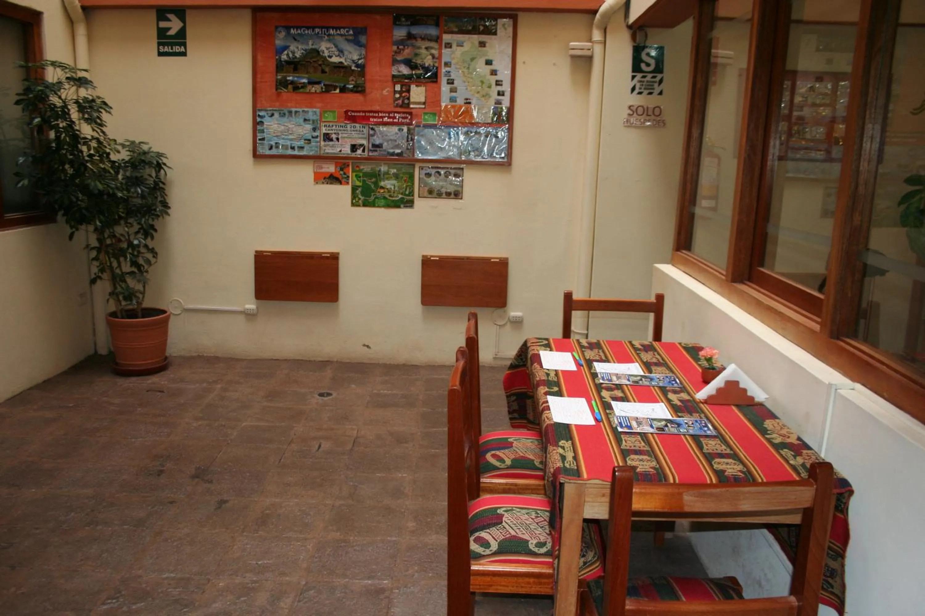 Patio in Picol Hostal