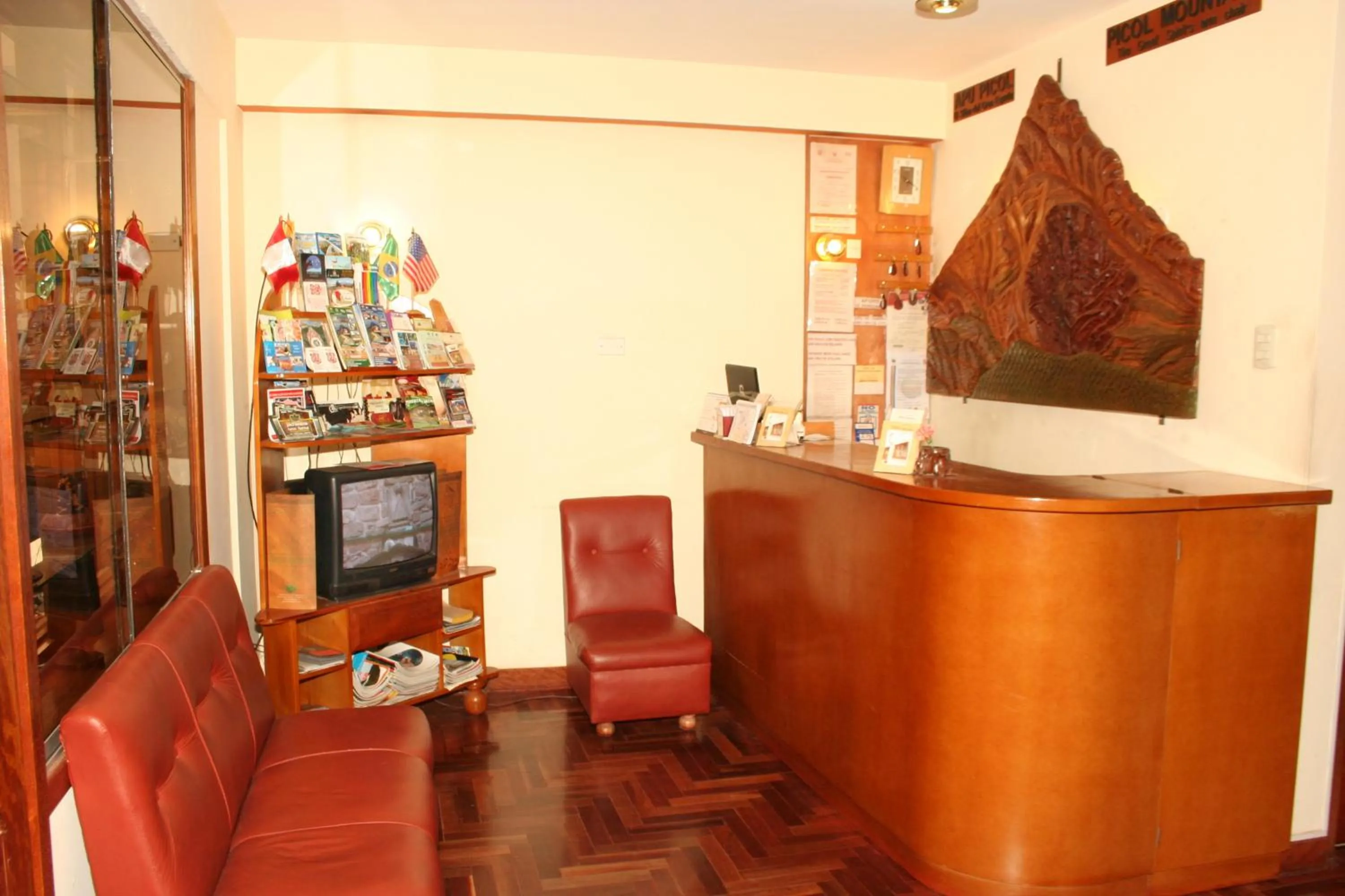 Lobby or reception in Picol Hostal