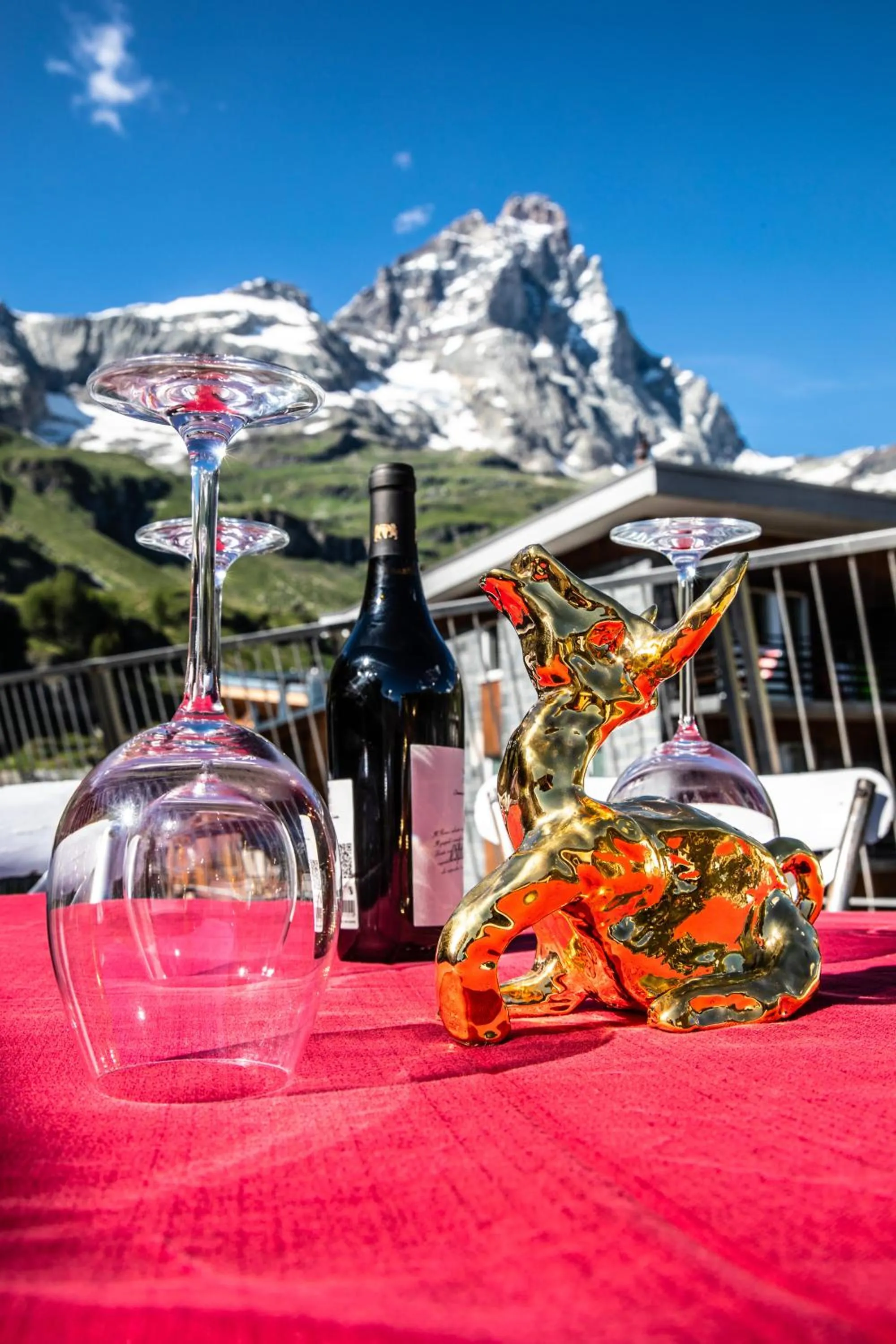 Balcony/Terrace in Art Hotel Grivola