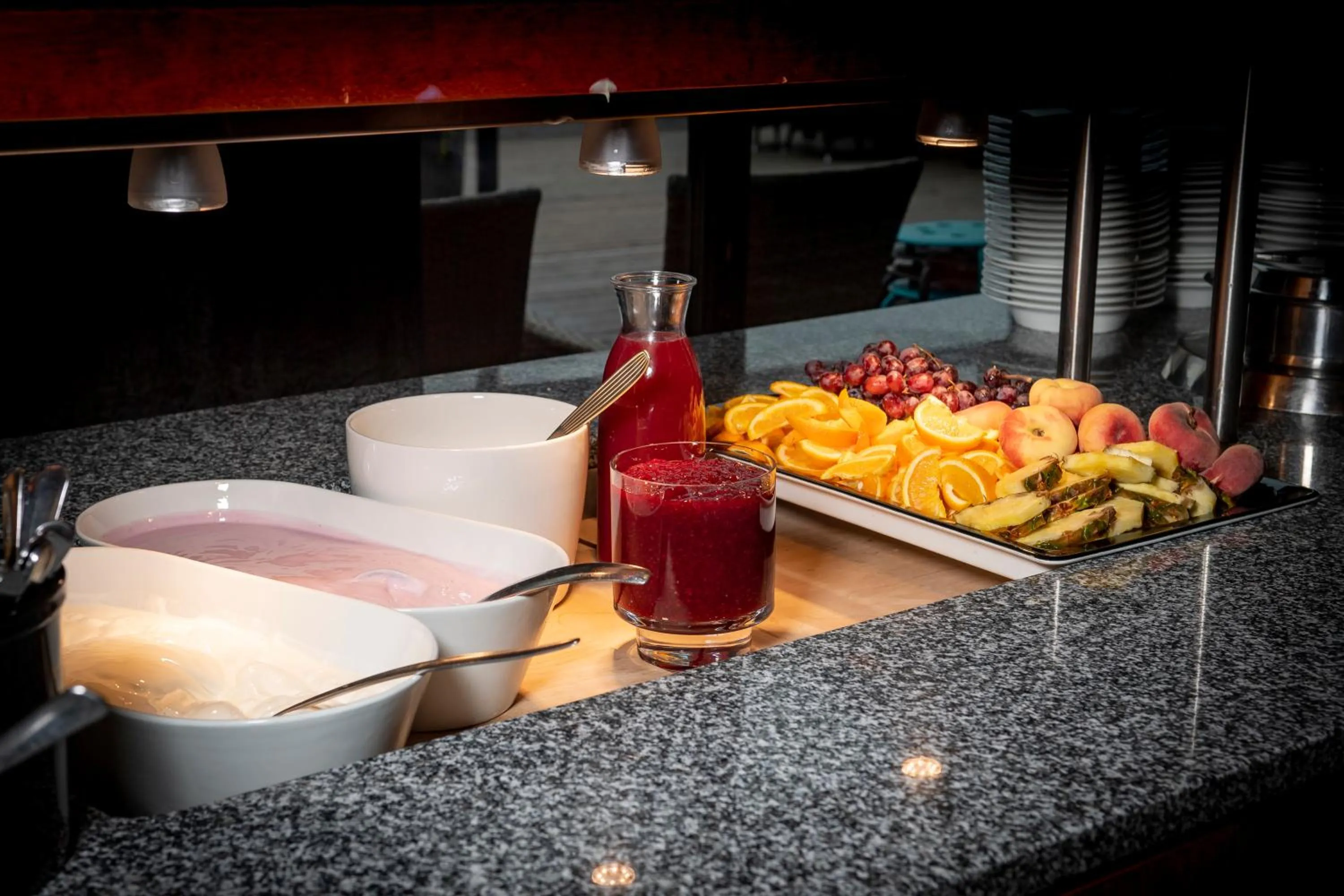 Buffet breakfast in Hotel Mesikämmen