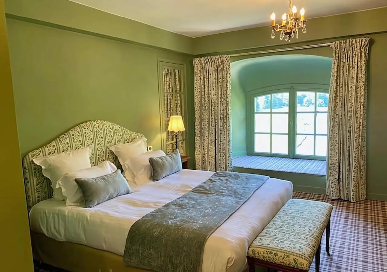 Bed in Château d'Ermenonville