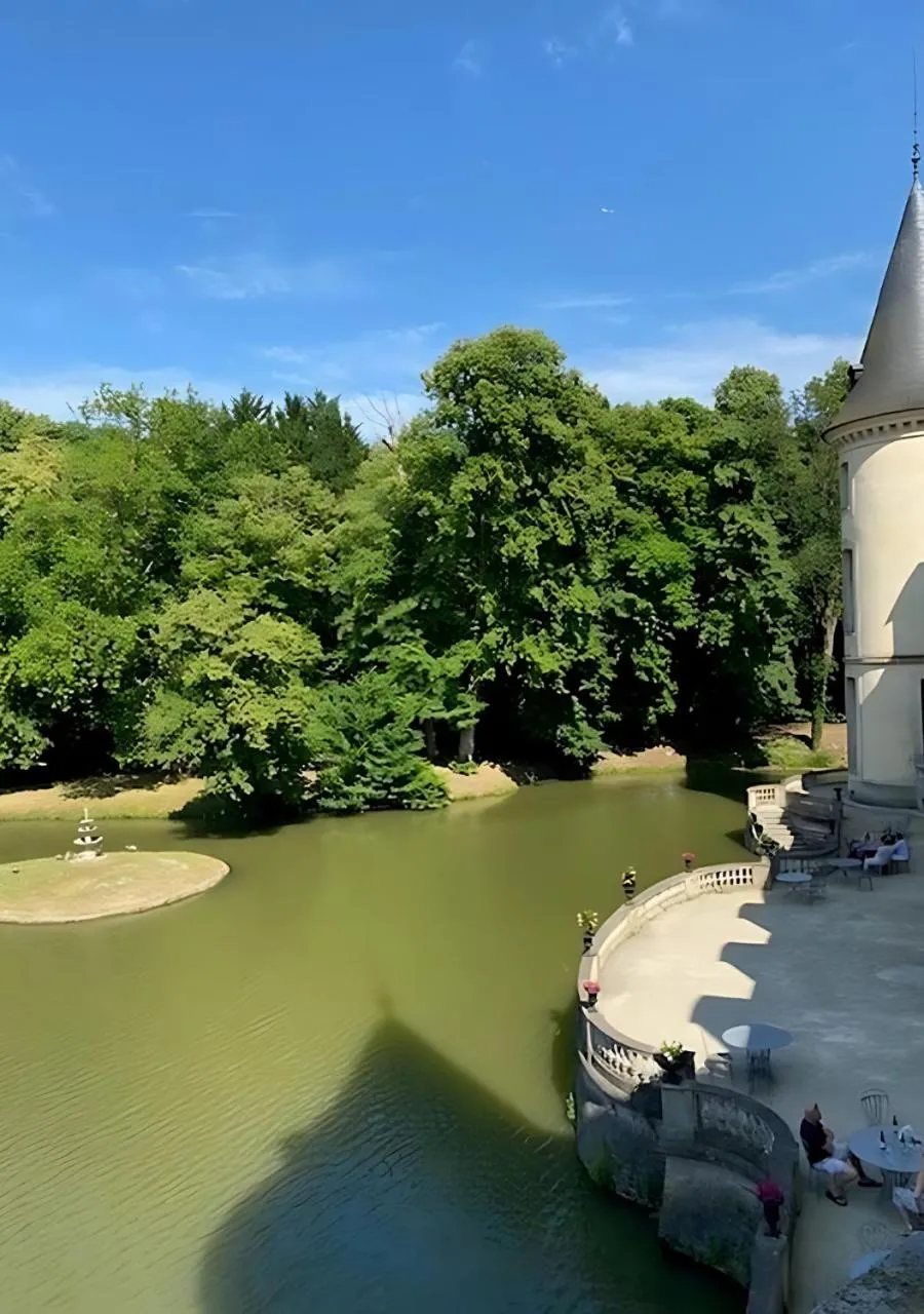 Natural landscape in Château d'Ermenonville