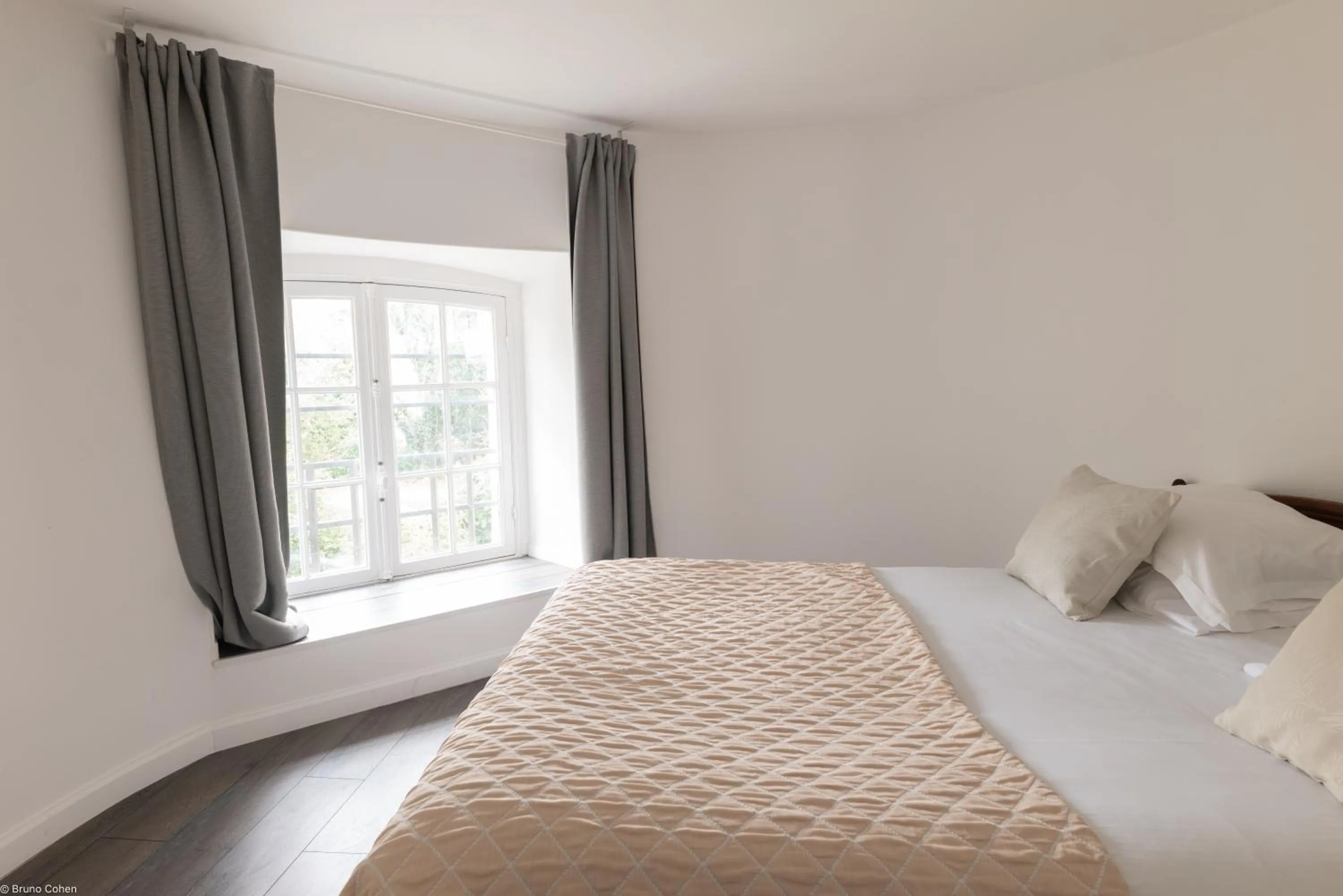 Bed in Château d'Ermenonville