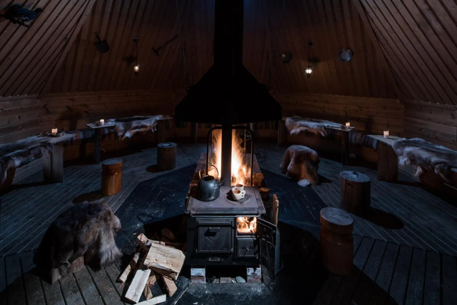 Restaurant/places to eat in Lapland Hotels Ounasvaara Chalets