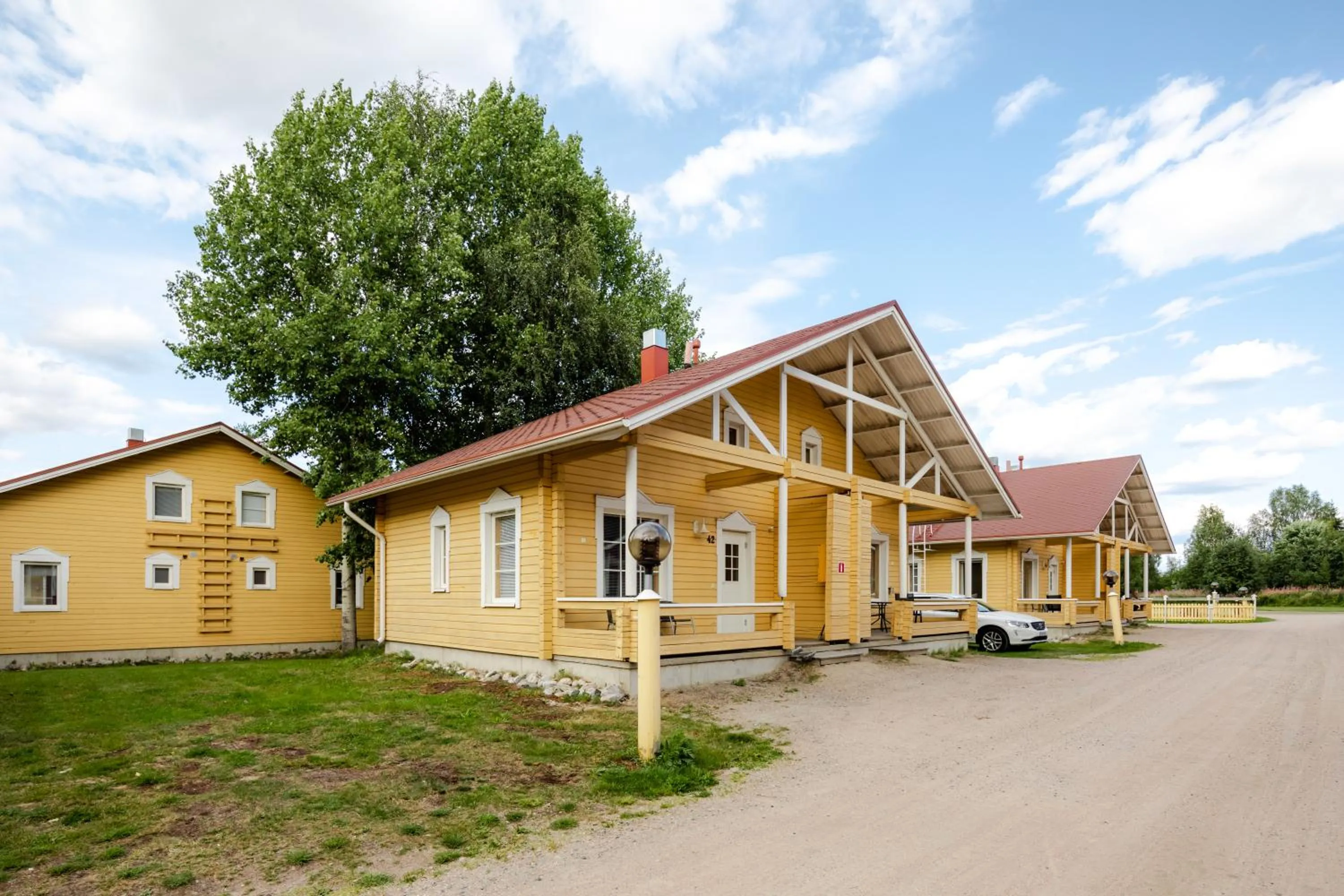 Property building in Lapland Hotels Ounasvaara Chalets