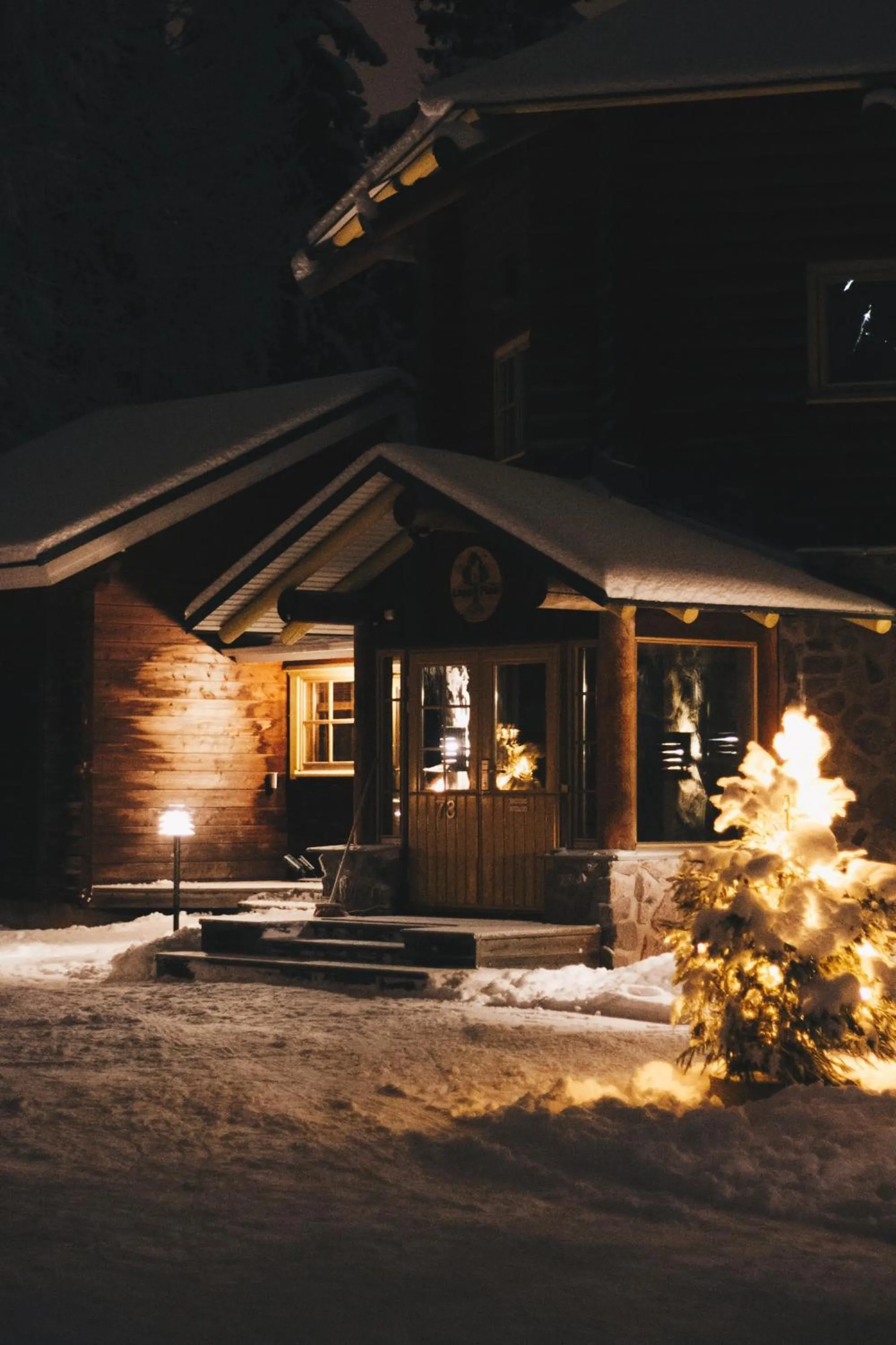 Property building in Lapland Hotels Ounasvaara Chalets