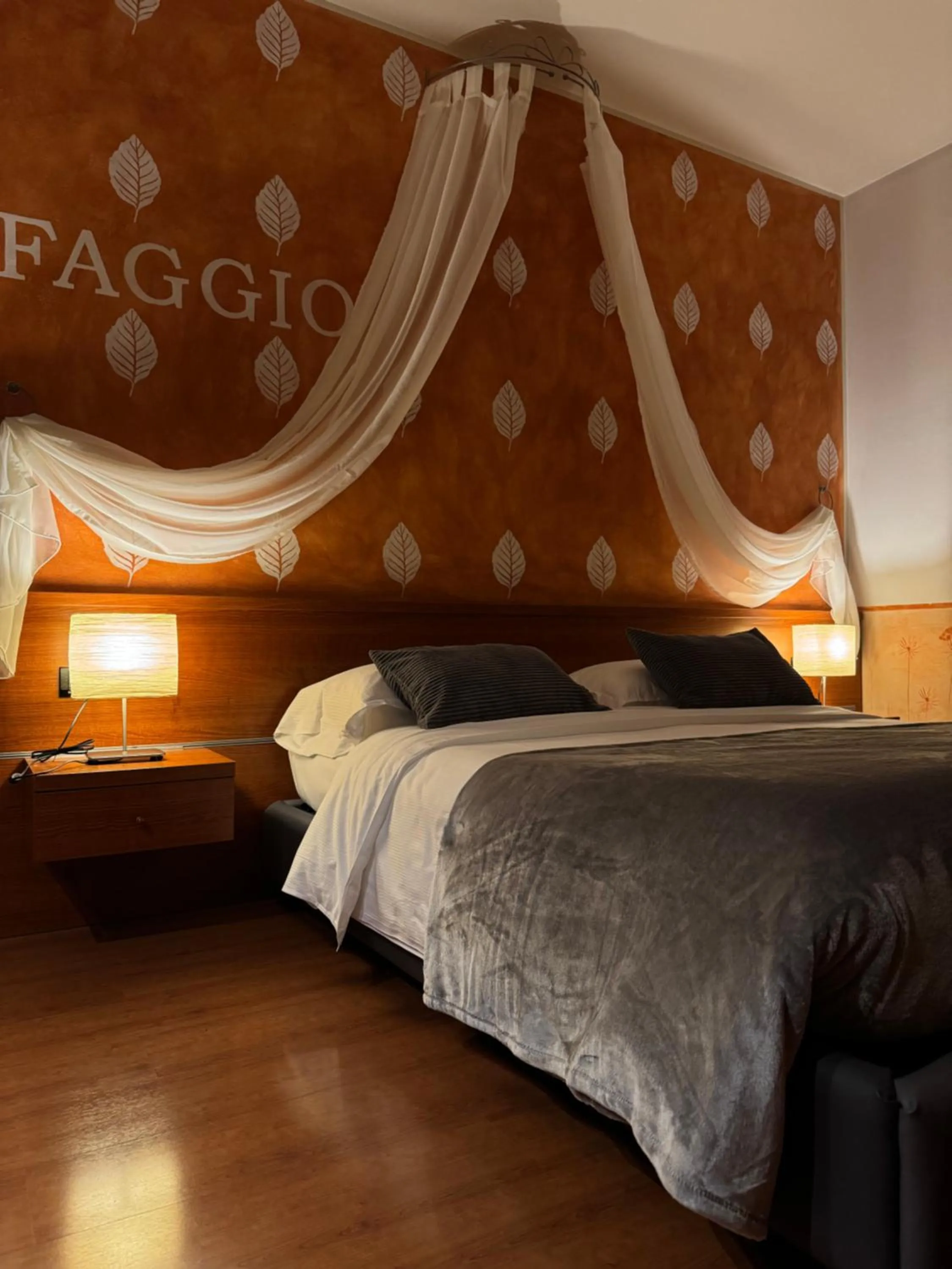 Bed in Villa Riviera Hotel Udine