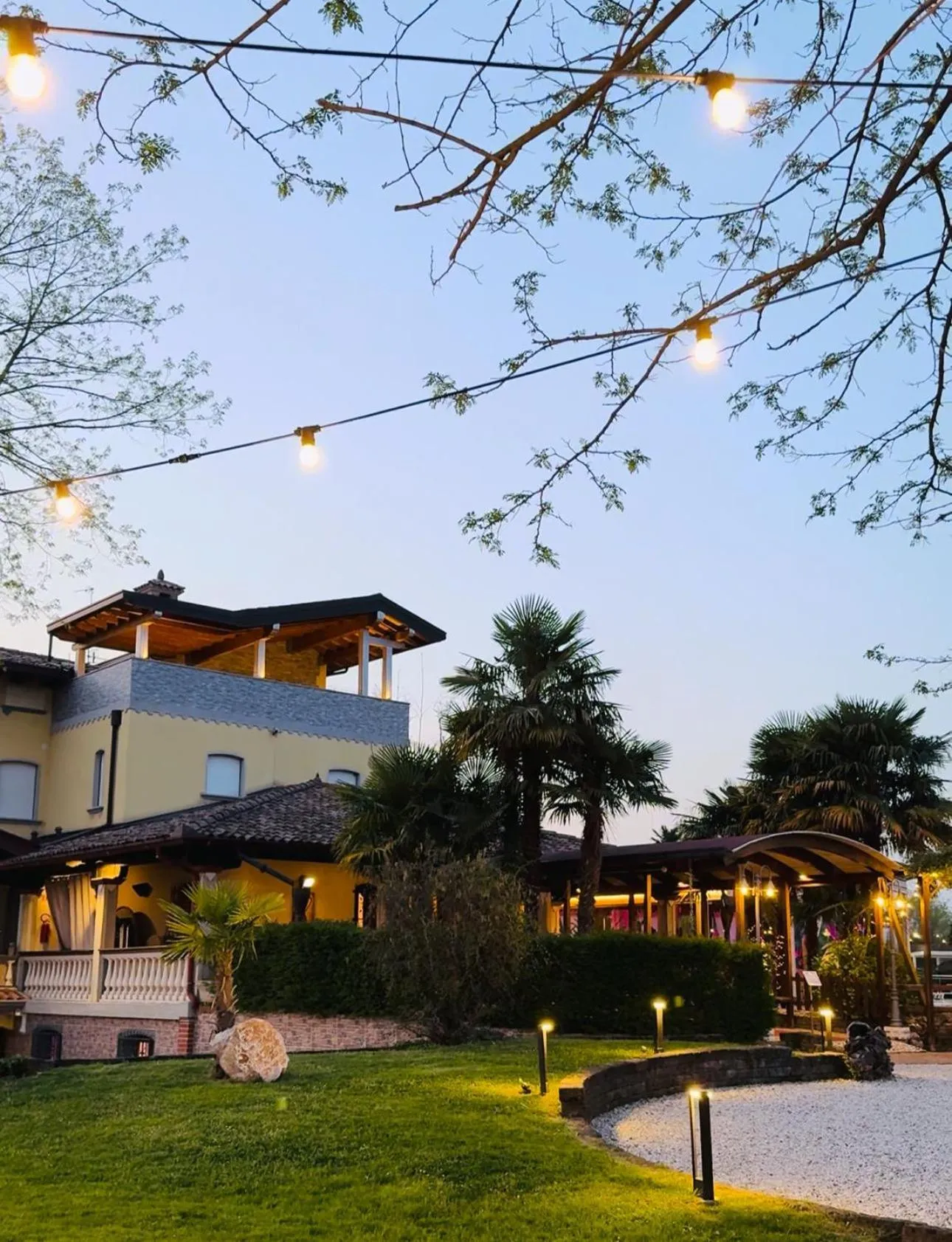 Property building in Villa Riviera Hotel Udine