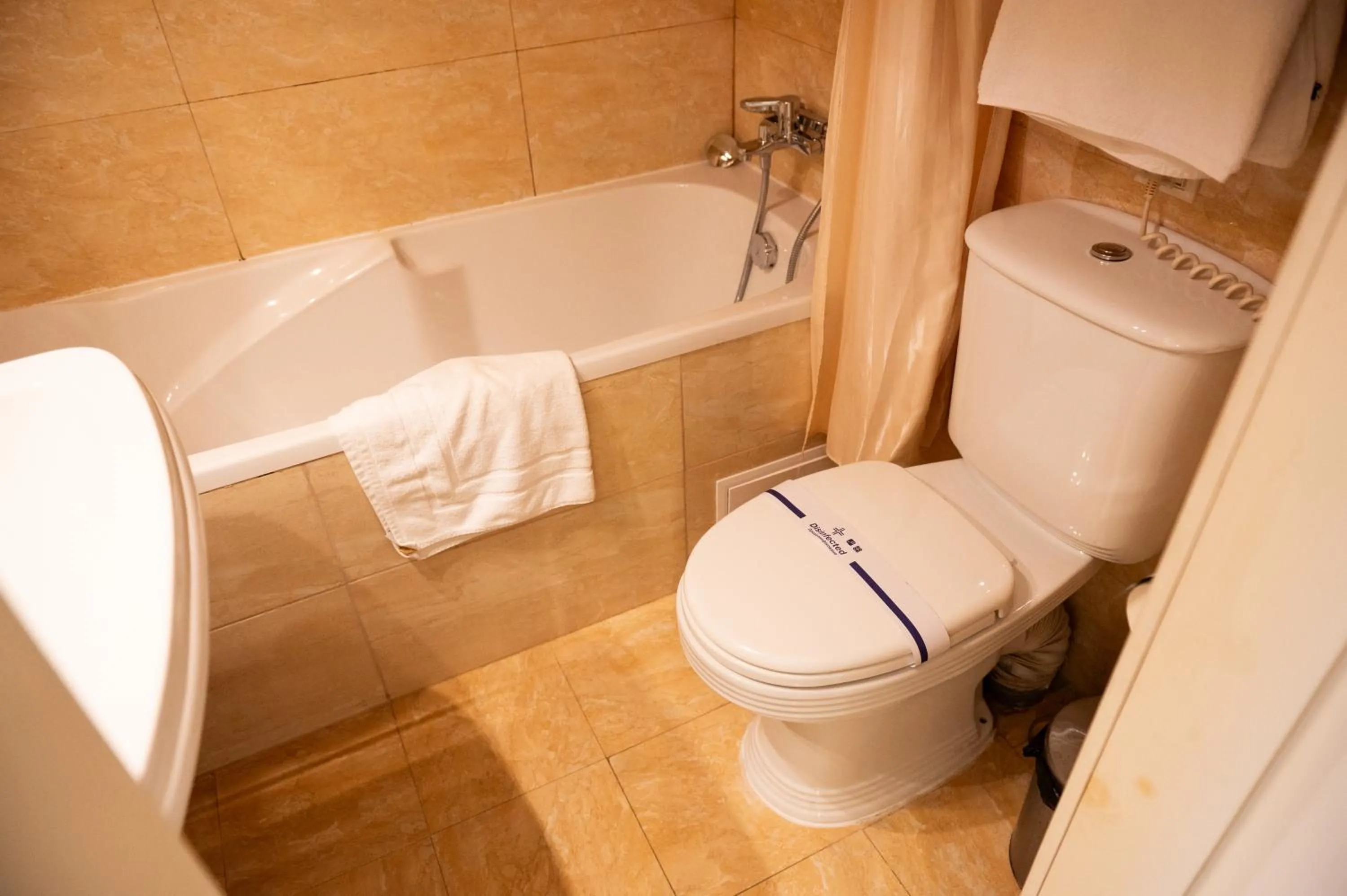 Shower in Olympic Hotel