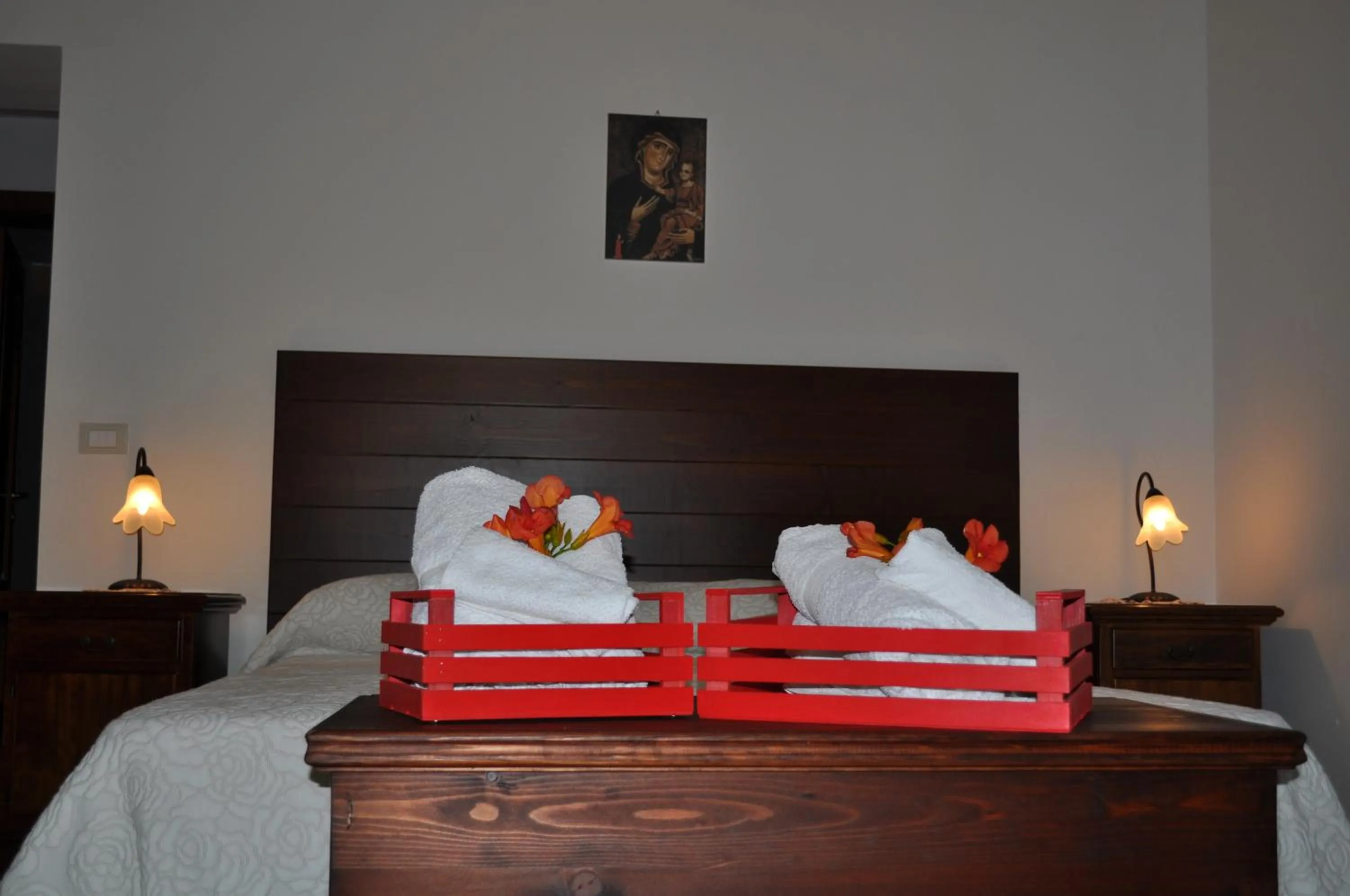 Bed in B&B Villa Rosanna