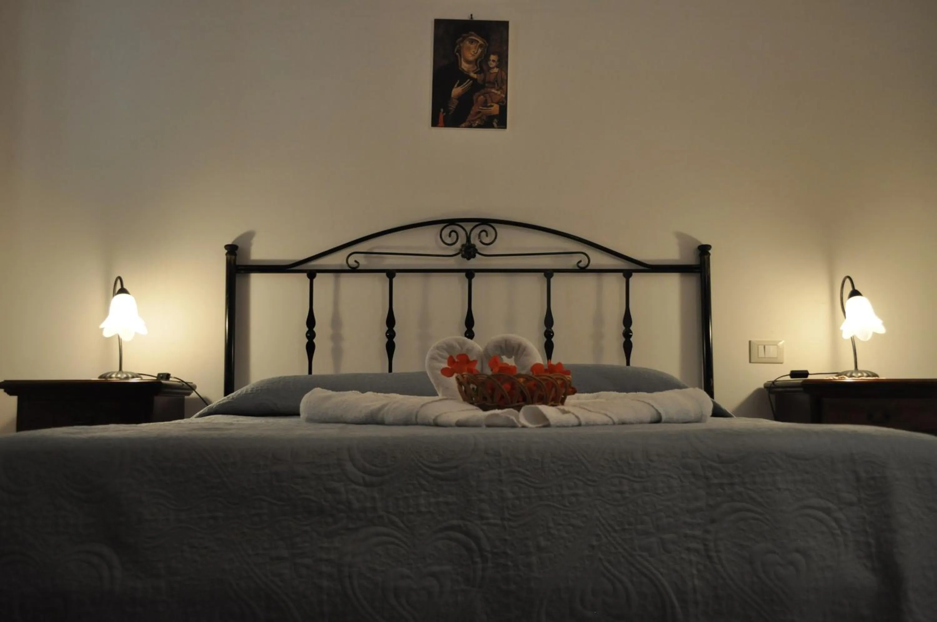 Bed in B&B Villa Rosanna