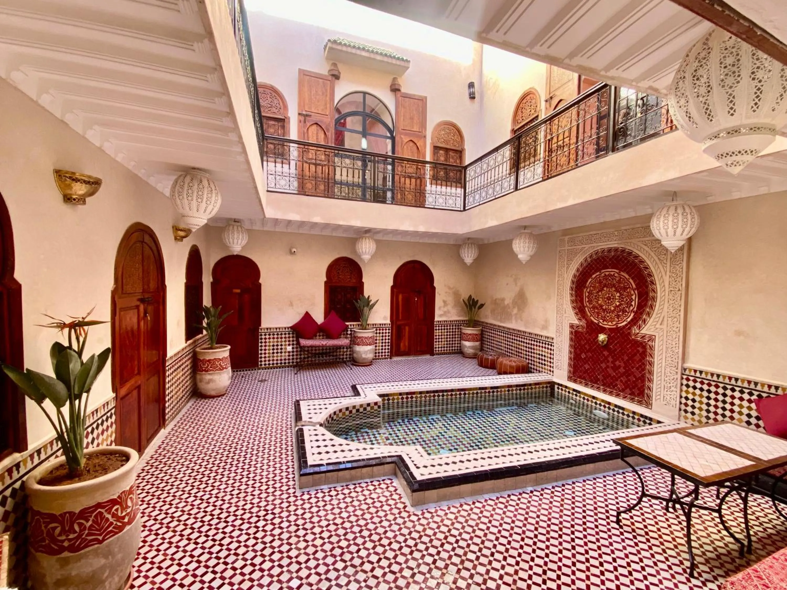 Patio in Riad Prada