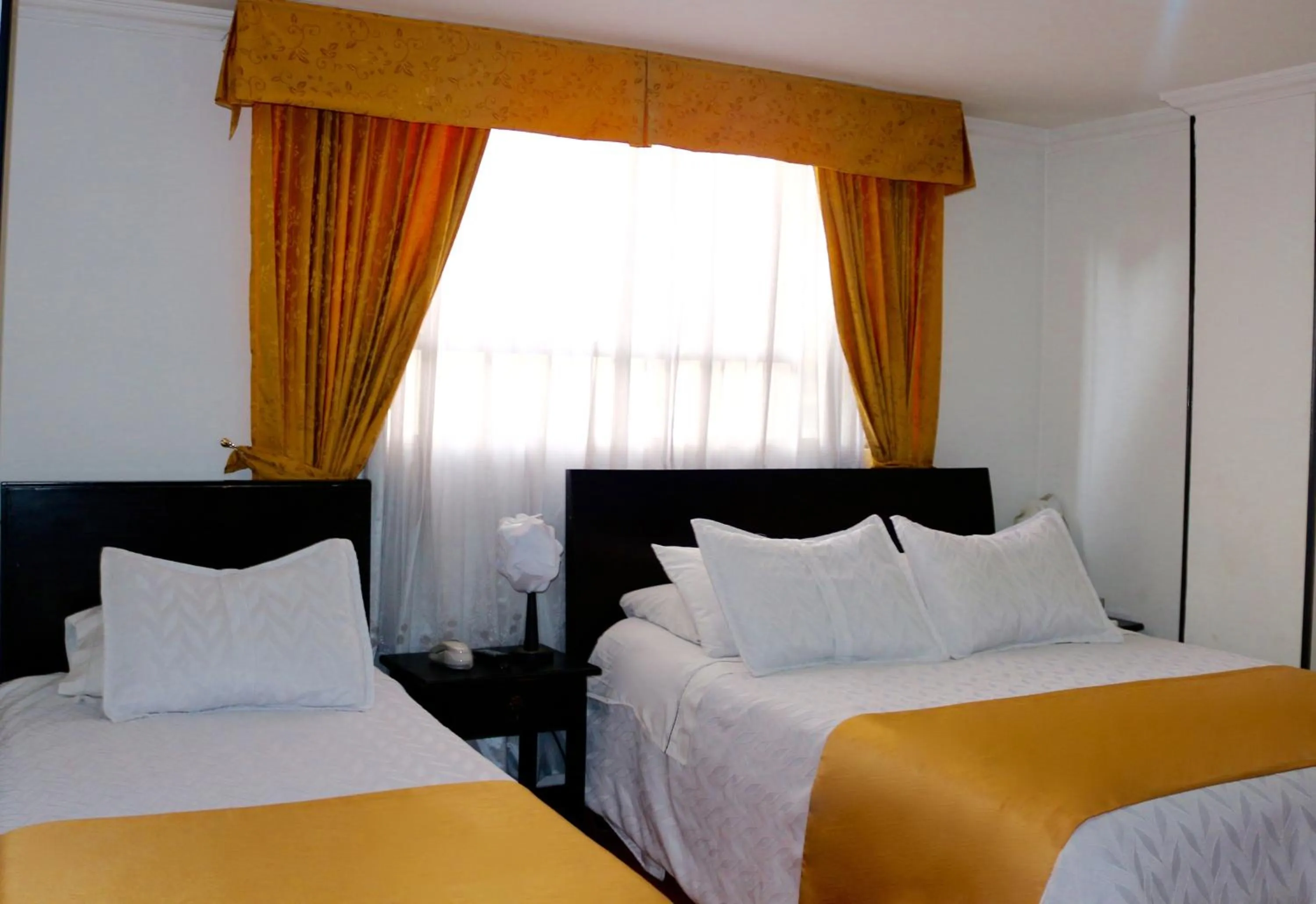 Bed in Hotel Ferrovial Corferias