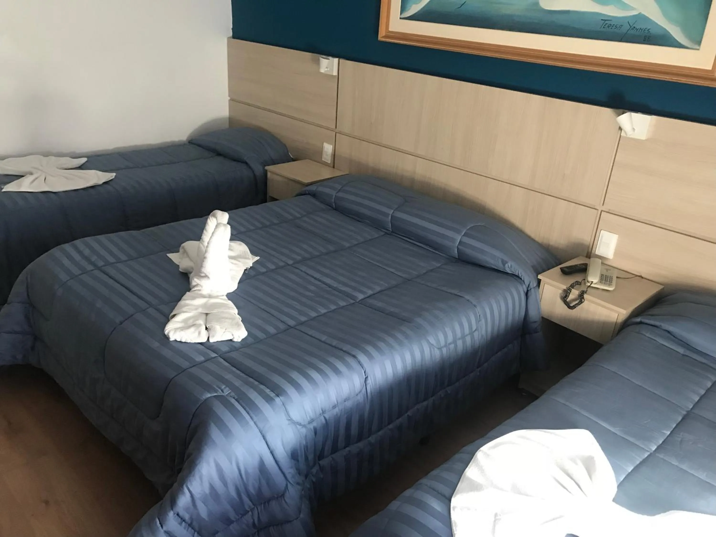 Bed in Terrazza Hotel