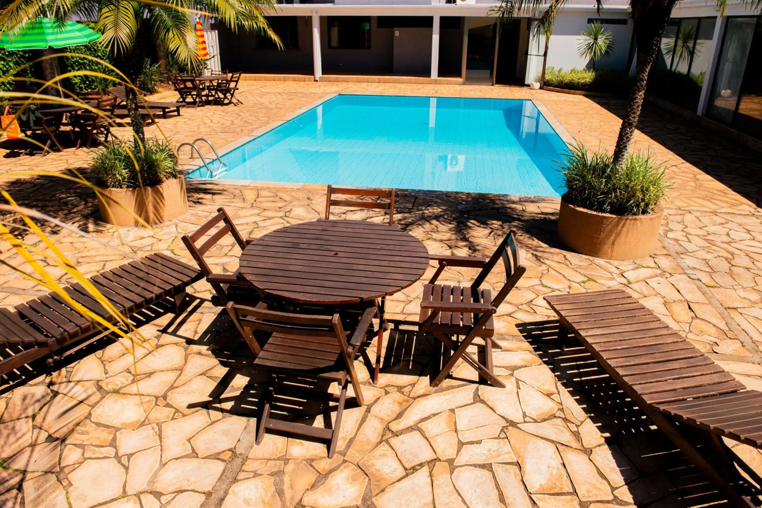 Pool view in Hotel Fernandão