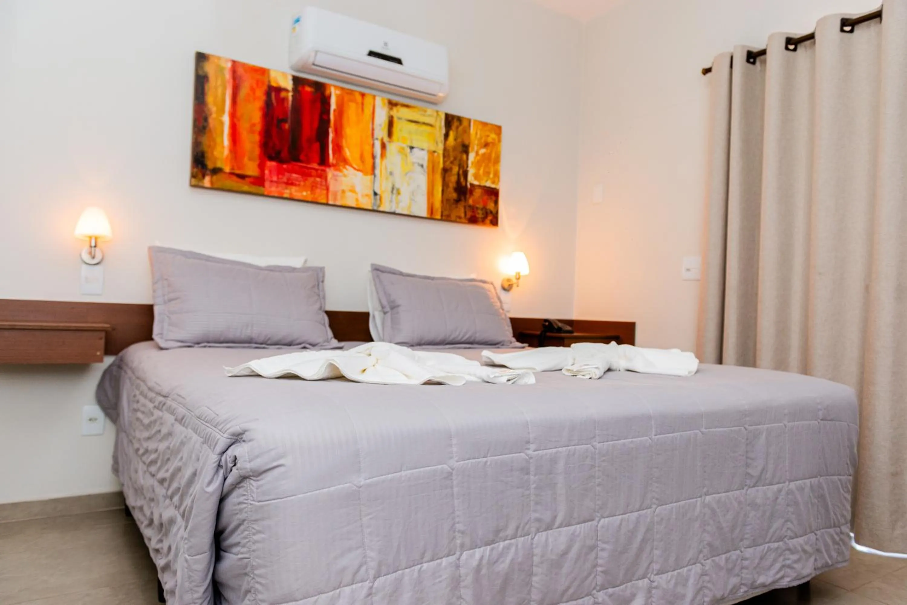 Bedroom, Bed in Hotel Fernandão