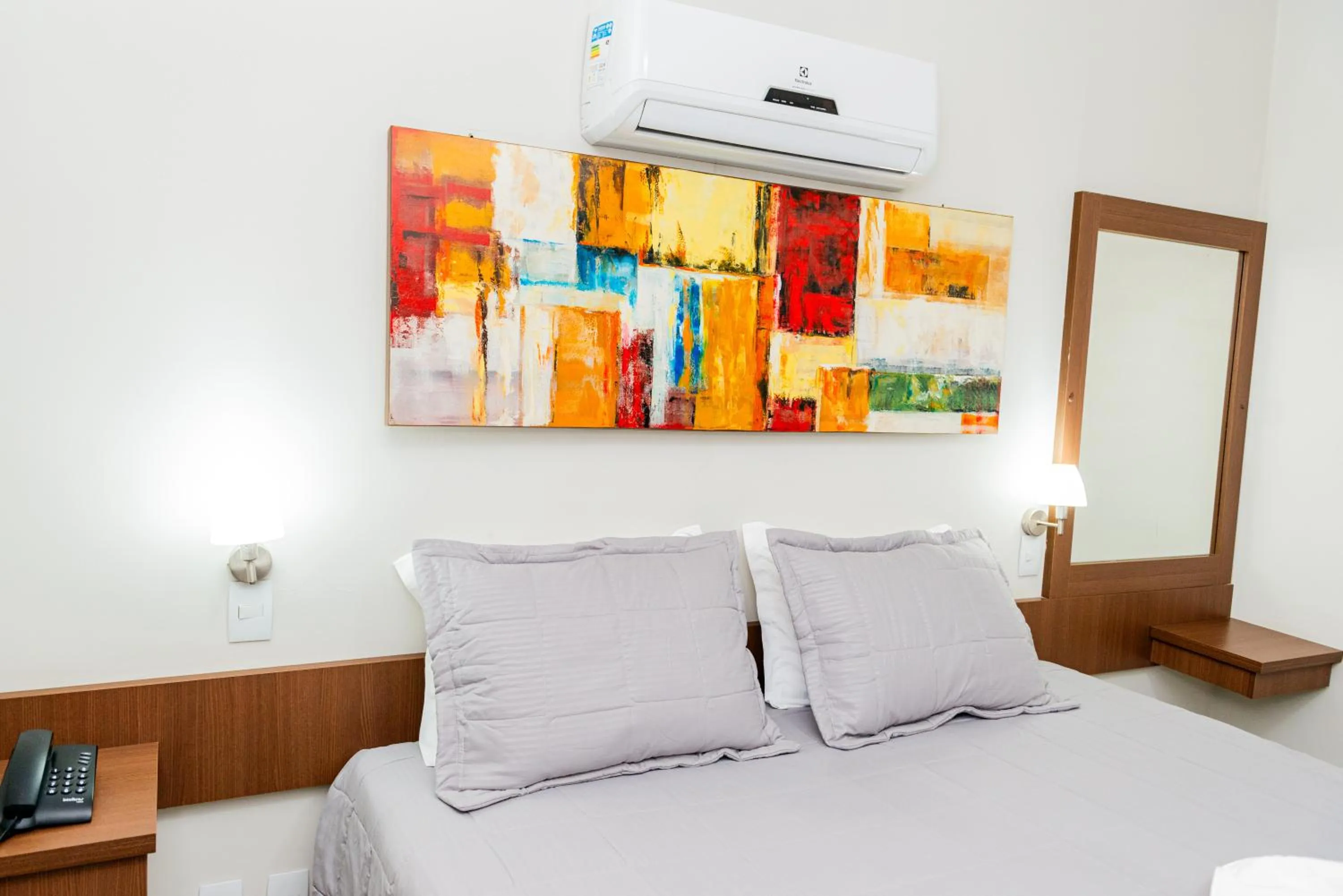 Bed in Hotel Fernandão