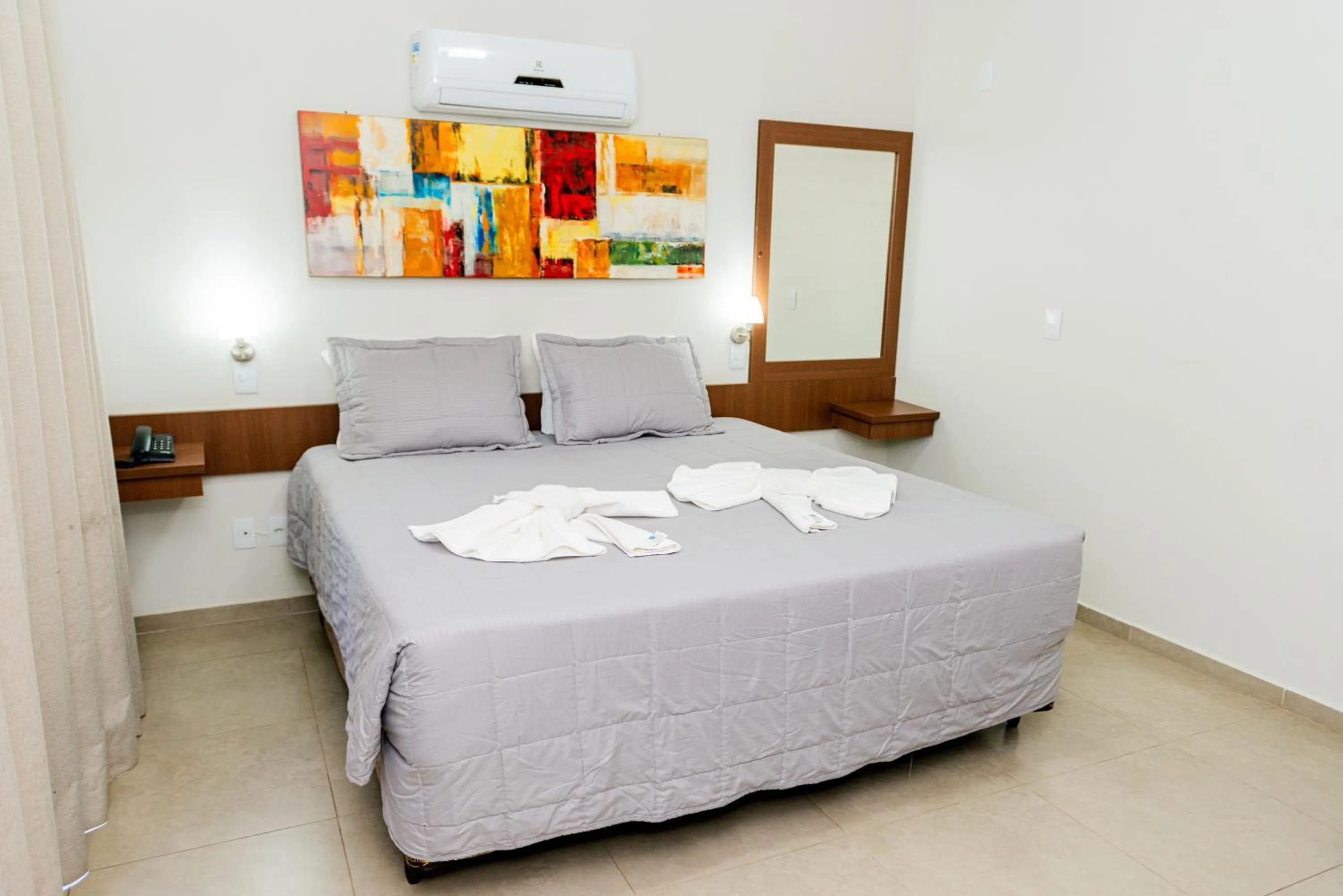 Bedroom, Bed in Hotel Fernandão