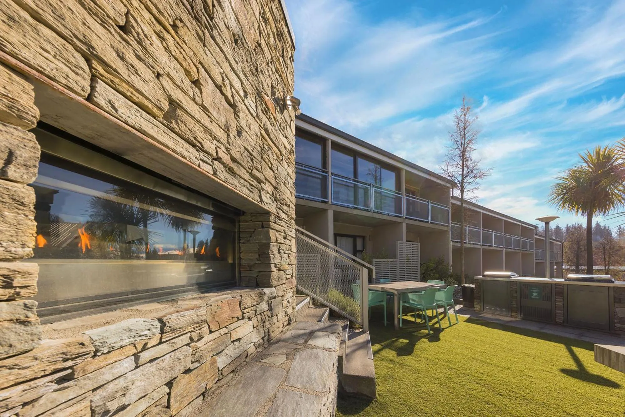 fireplace in Club Wyndham Wanaka, Trademark Collection by Wyndham