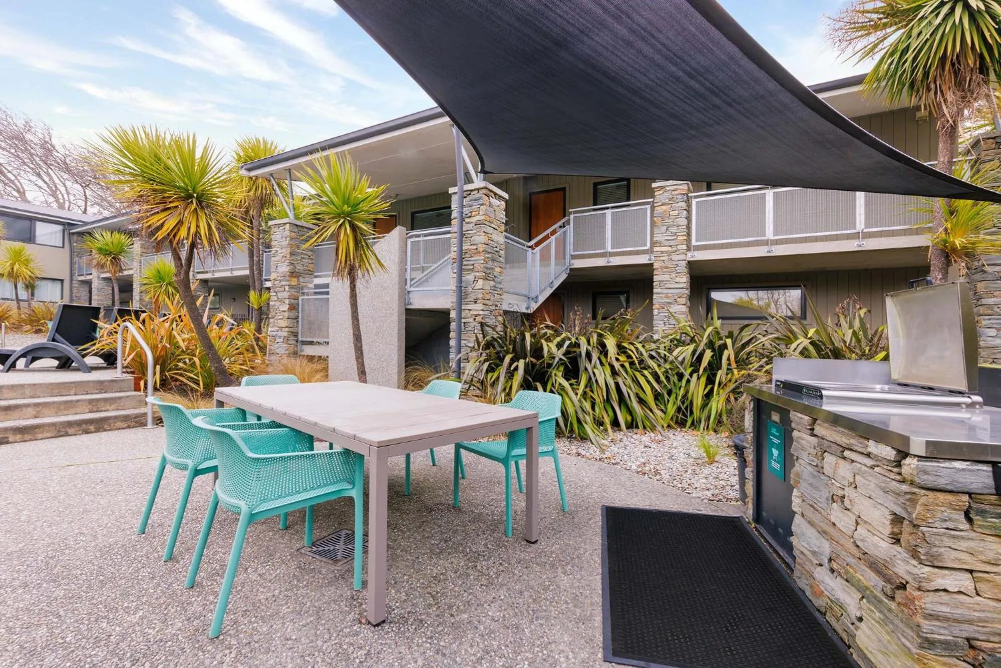 BBQ facilities in Club Wyndham Wanaka, Trademark Collection by Wyndham