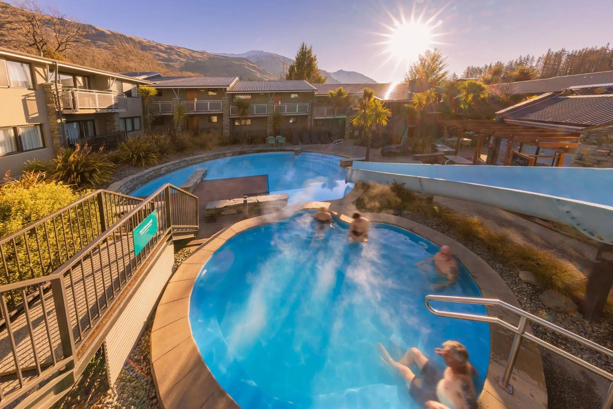 Swimming pool in Club Wyndham Wanaka, Trademark Collection by Wyndham