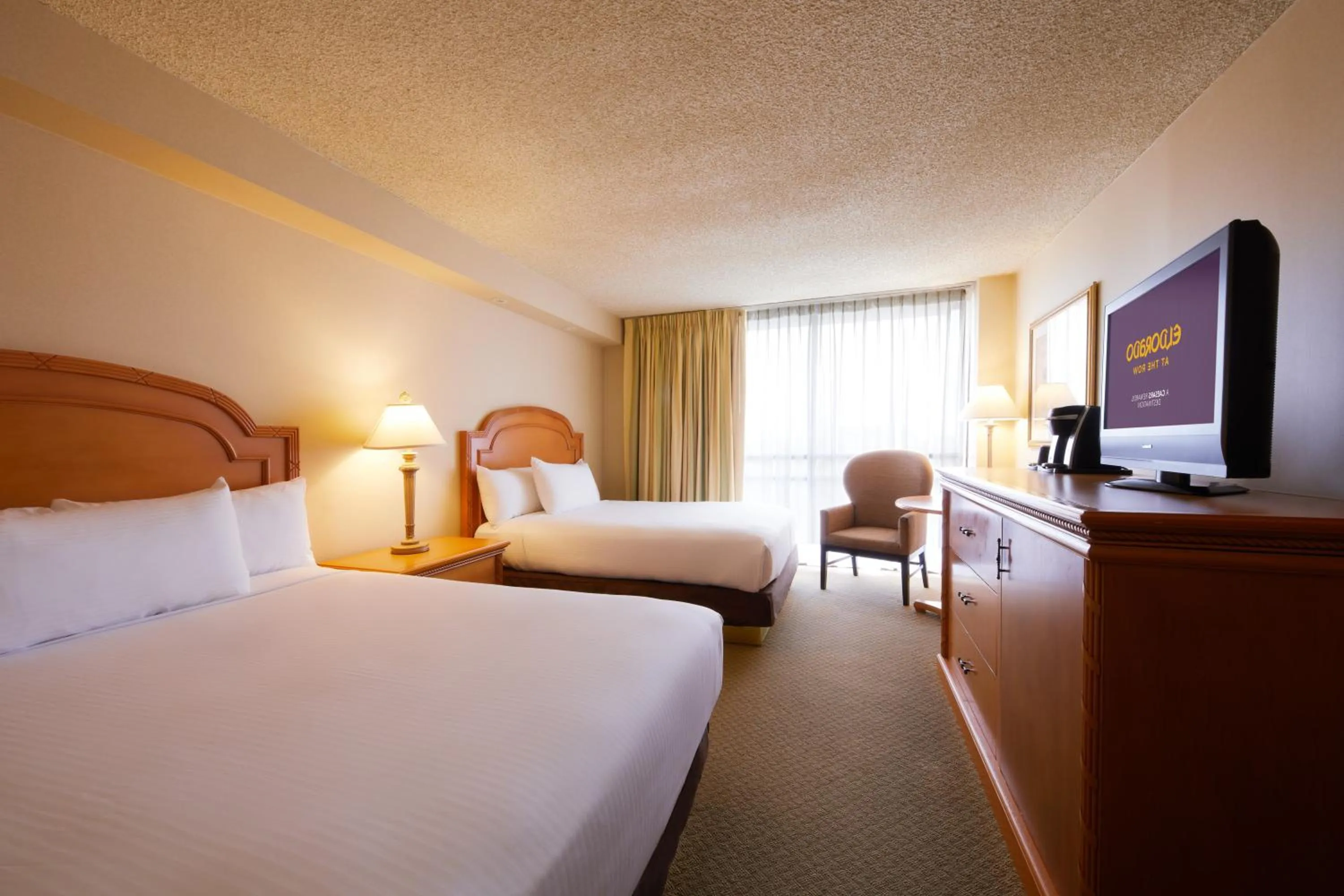 Bedroom, Bed in Eldorado Reno, A Caesars Destination