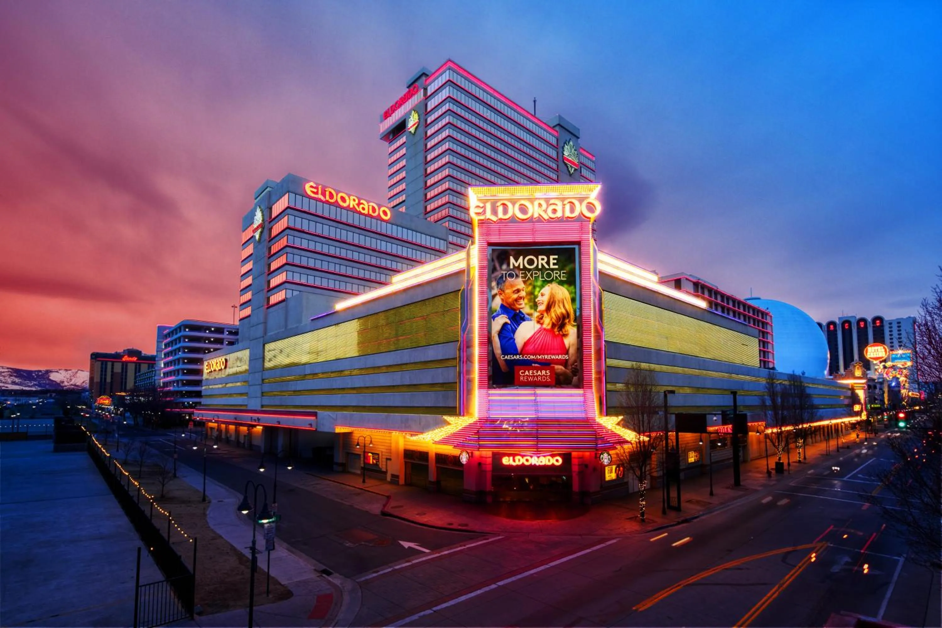 Property building in Eldorado Reno, A Caesars Destination