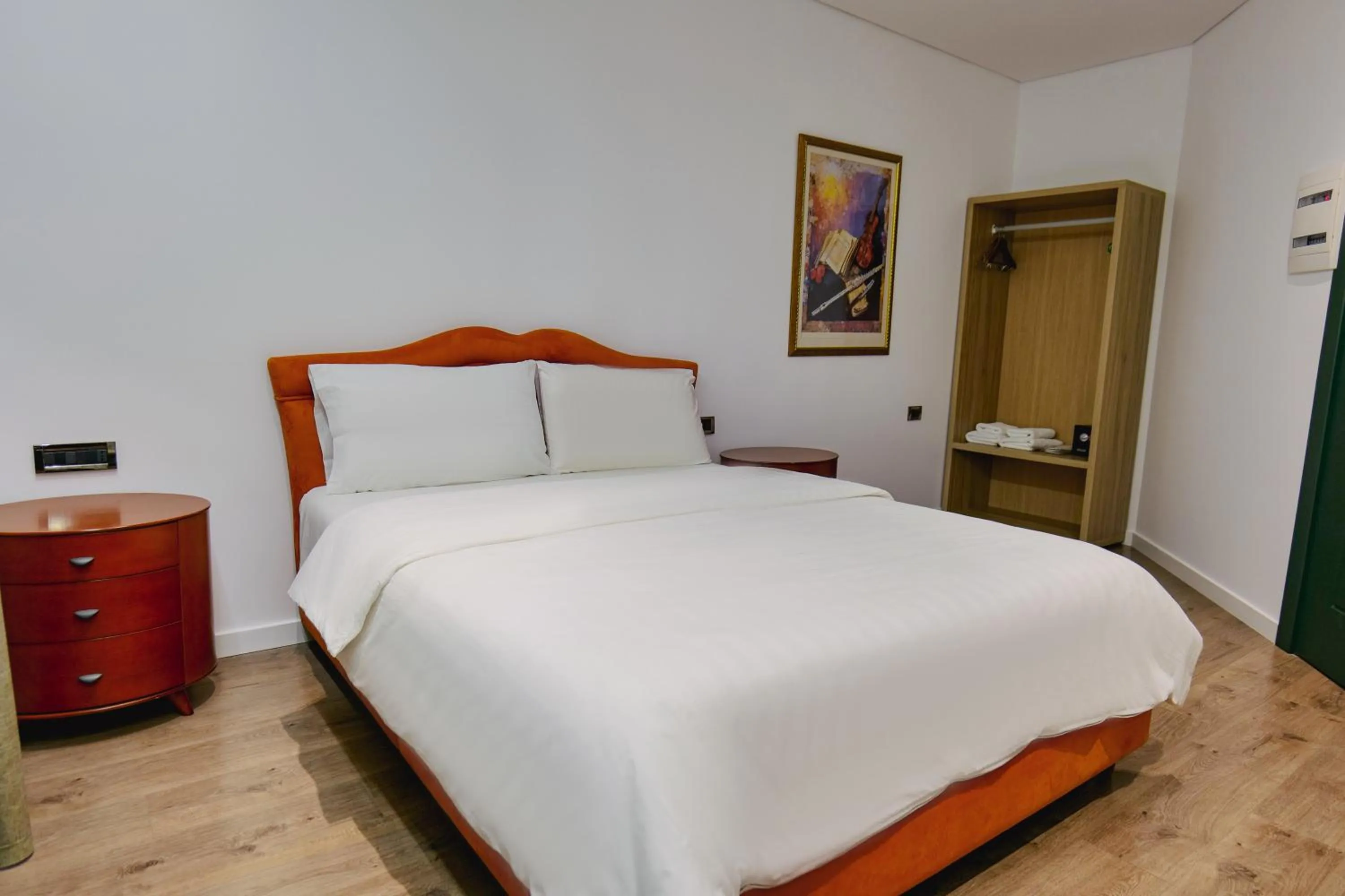 Bed in Asi Rooftop Hotel