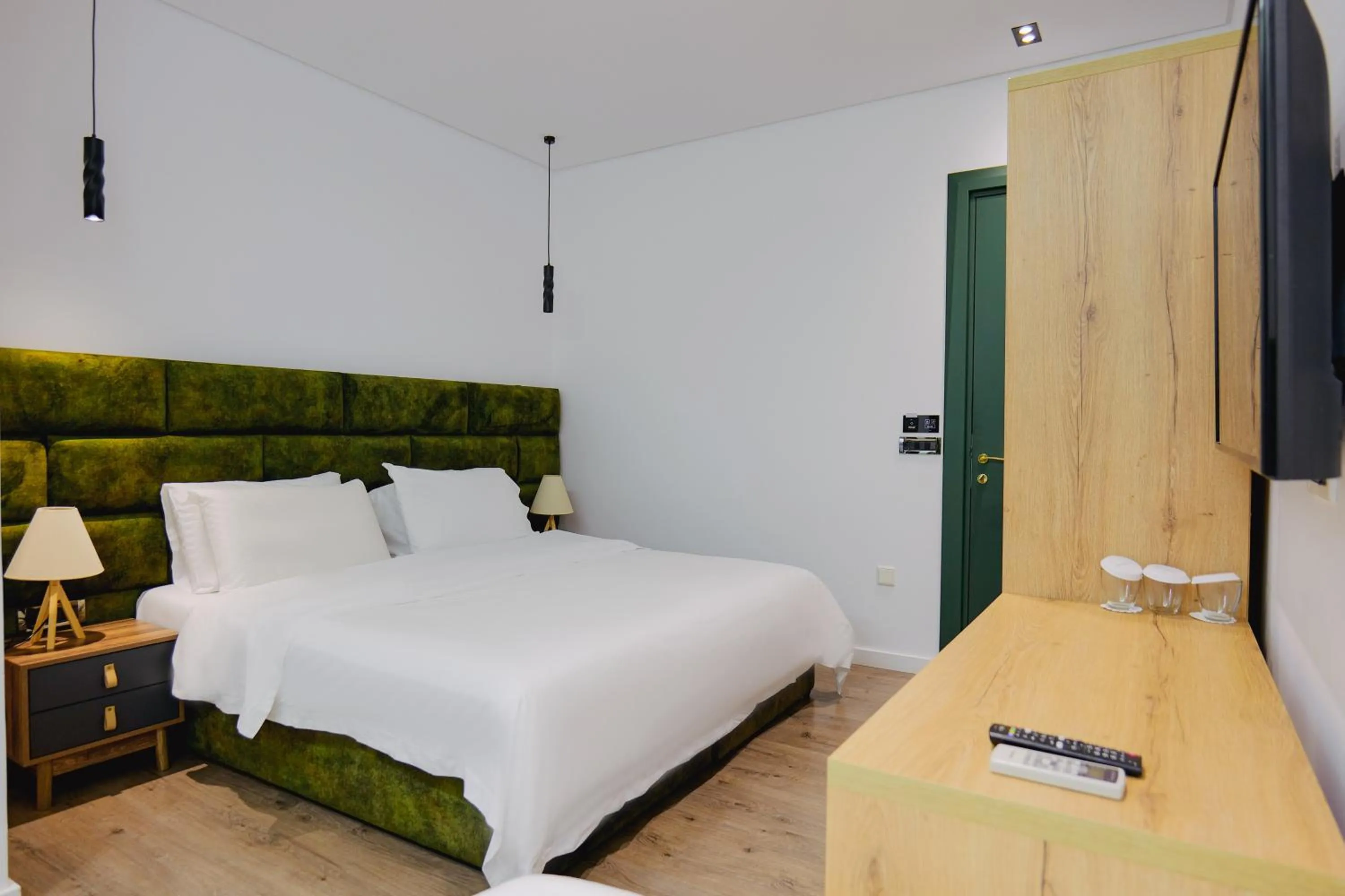 Bed in Asi Rooftop Hotel