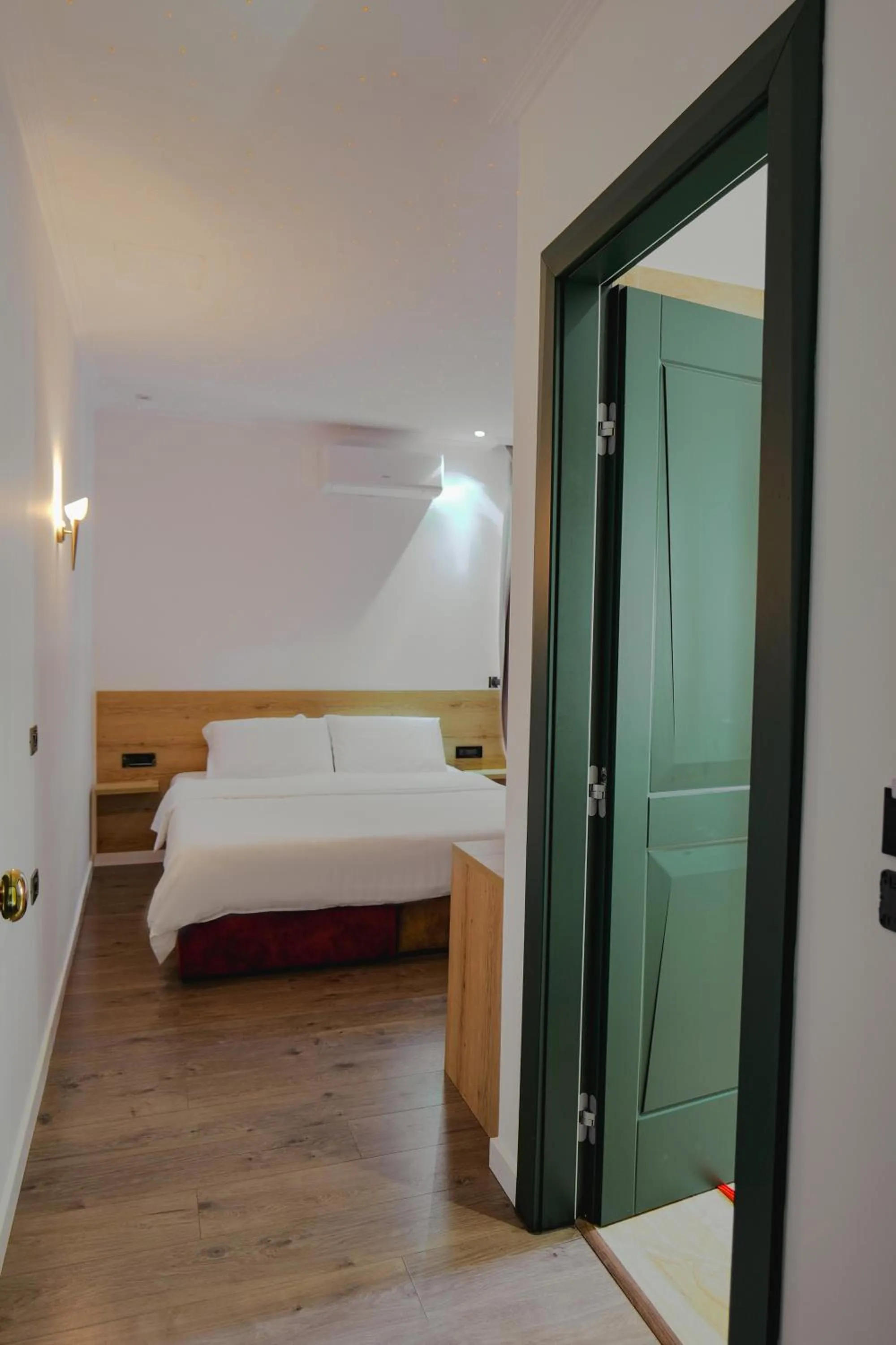 Bed in Asi Rooftop Hotel