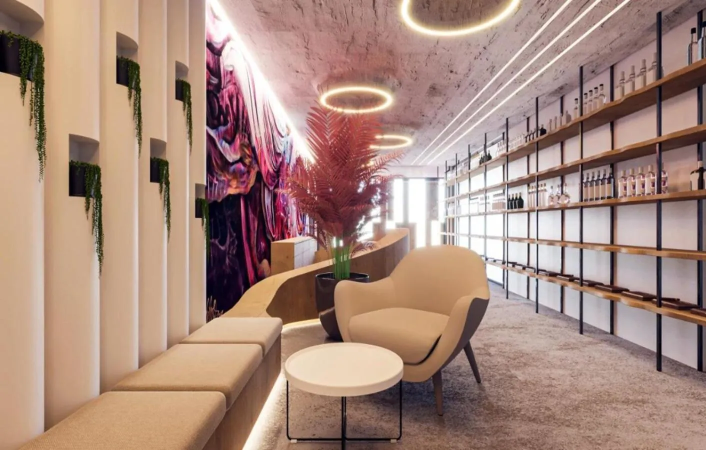 Lobby or reception in Asi Rooftop Hotel