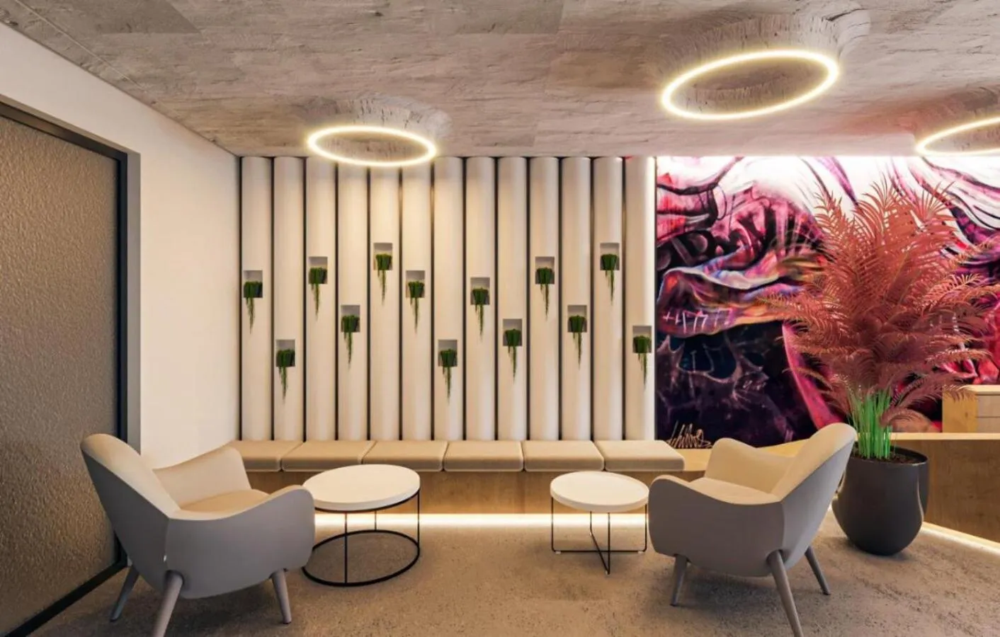 Lobby or reception in Asi Rooftop Hotel