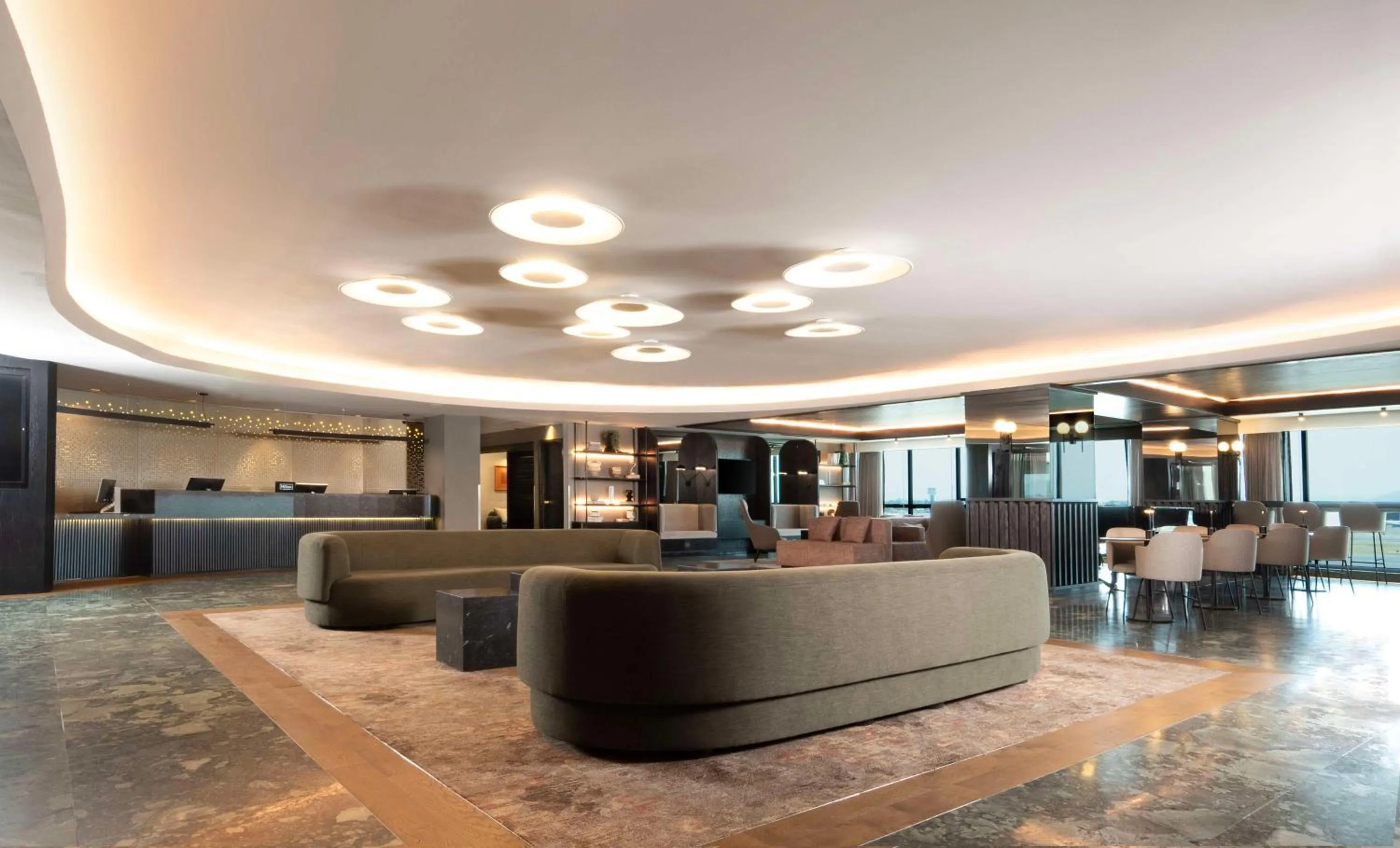 Lobby or reception in Hilton Mexico City Airport