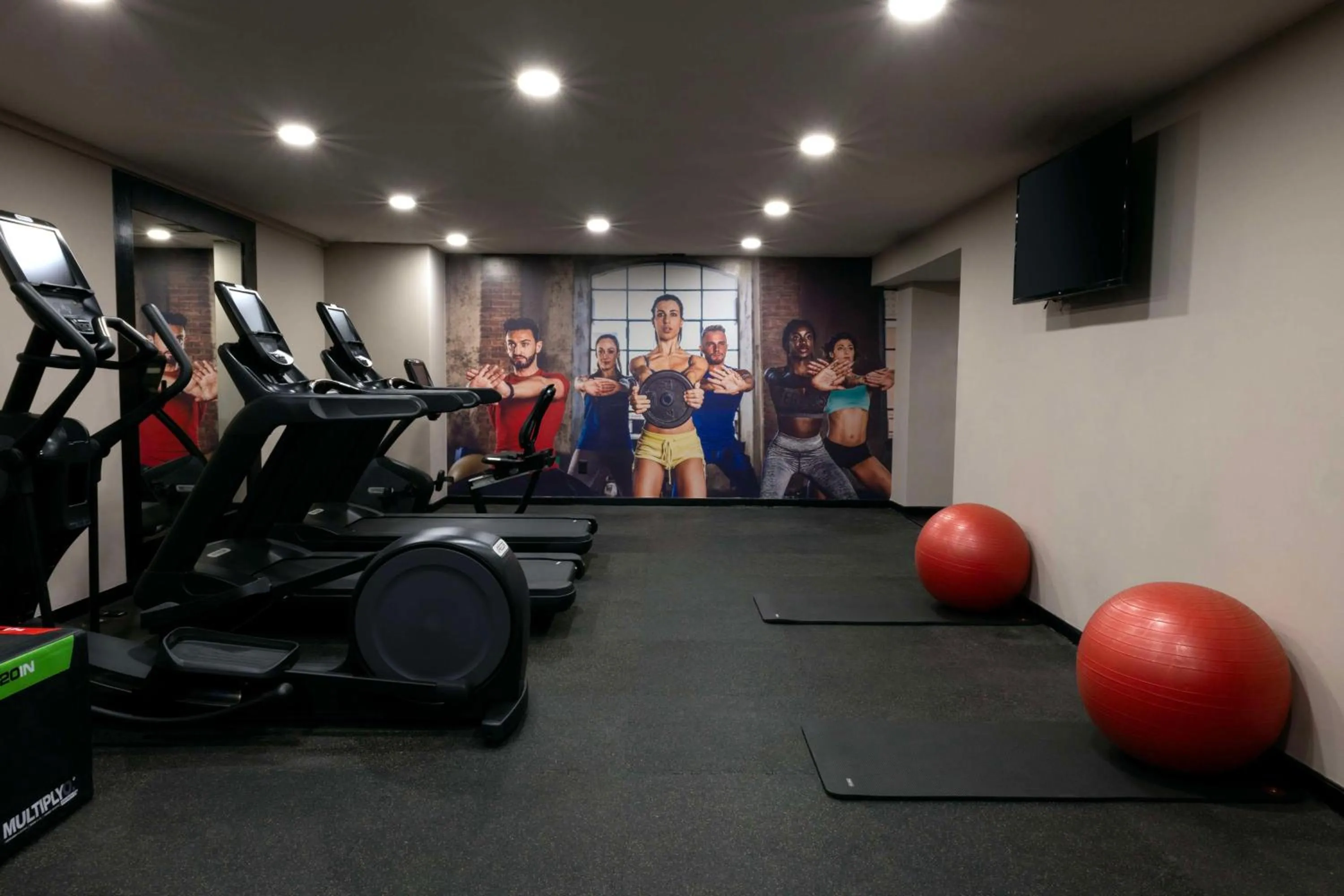 Fitness centre/facilities in Hilton Mexico City Airport