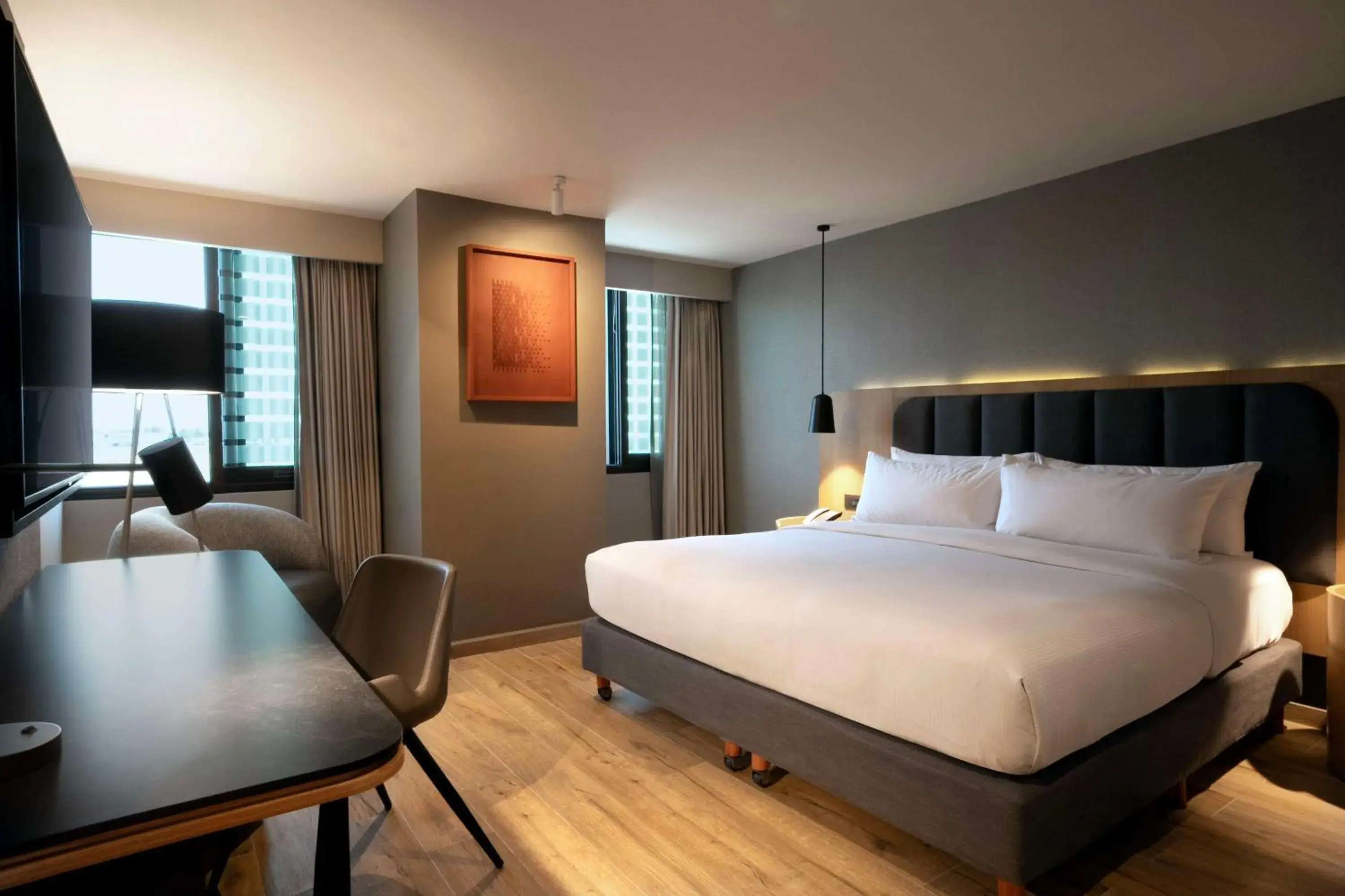 King Guest Room in Hilton Mexico City Airport King Guest Room in Hilton Mexico City Airport