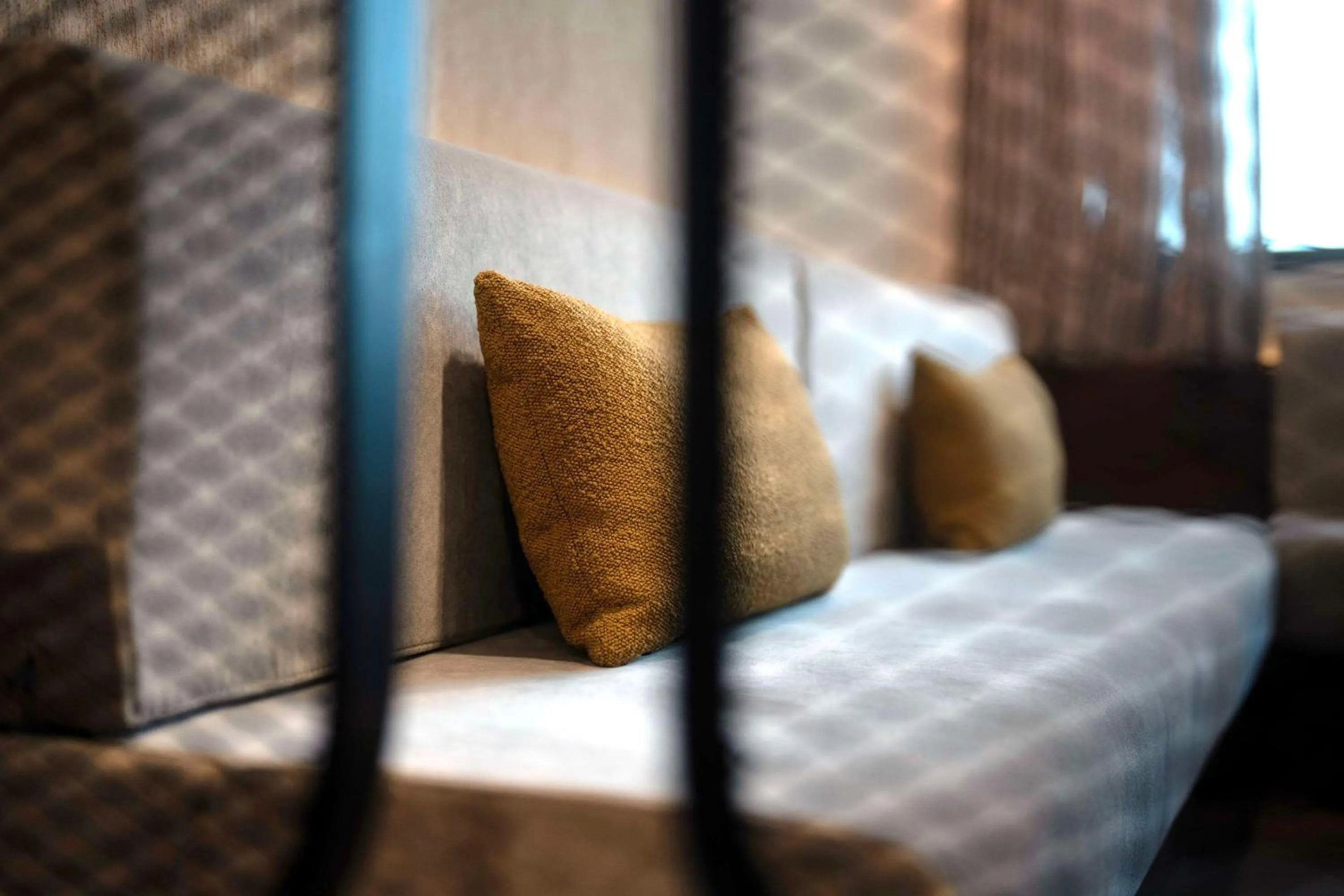 Property building, Bed in Hilton Mexico City Airport