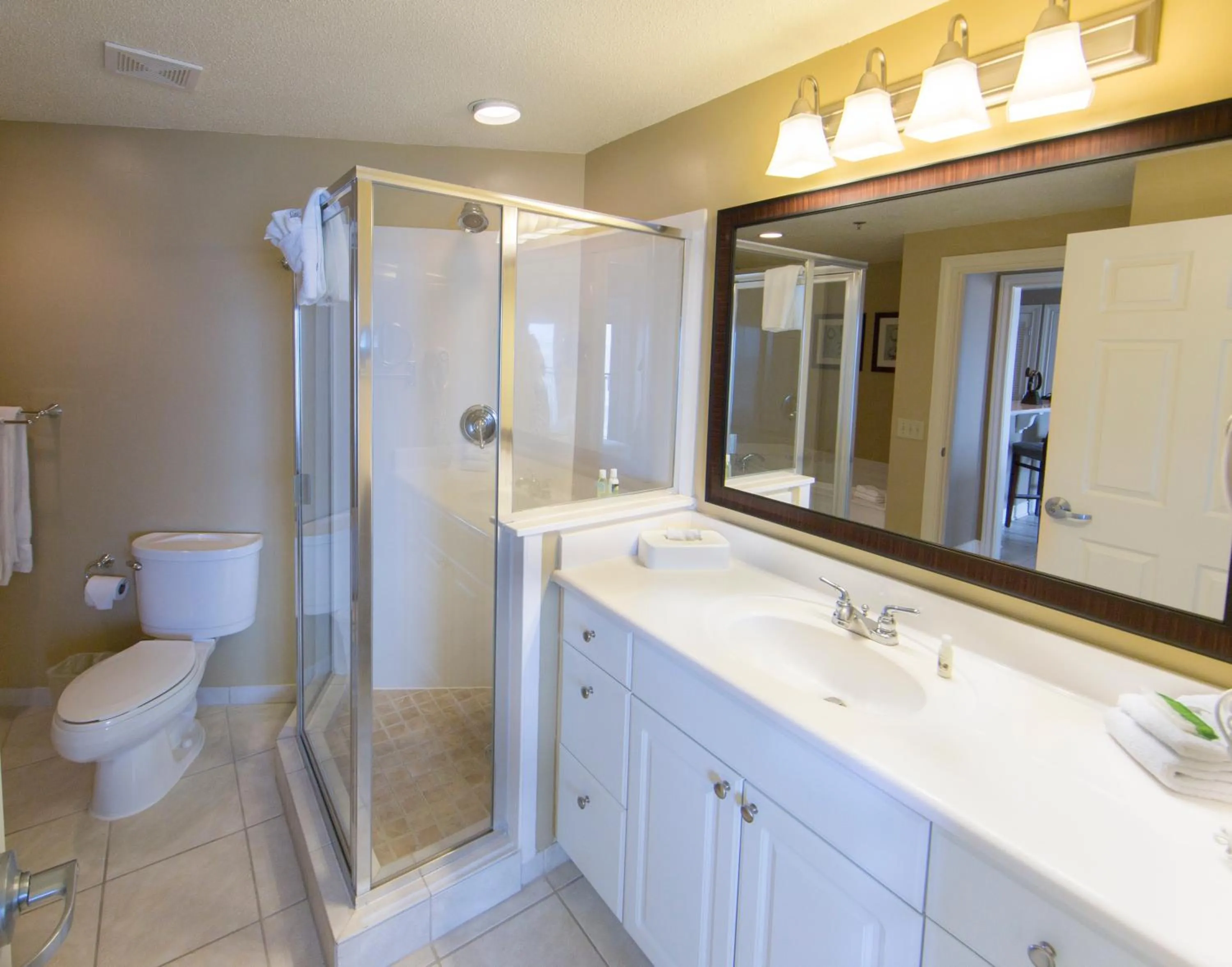 Bathroom in Holiday Inn Club Vacations Galveston Beach Resort