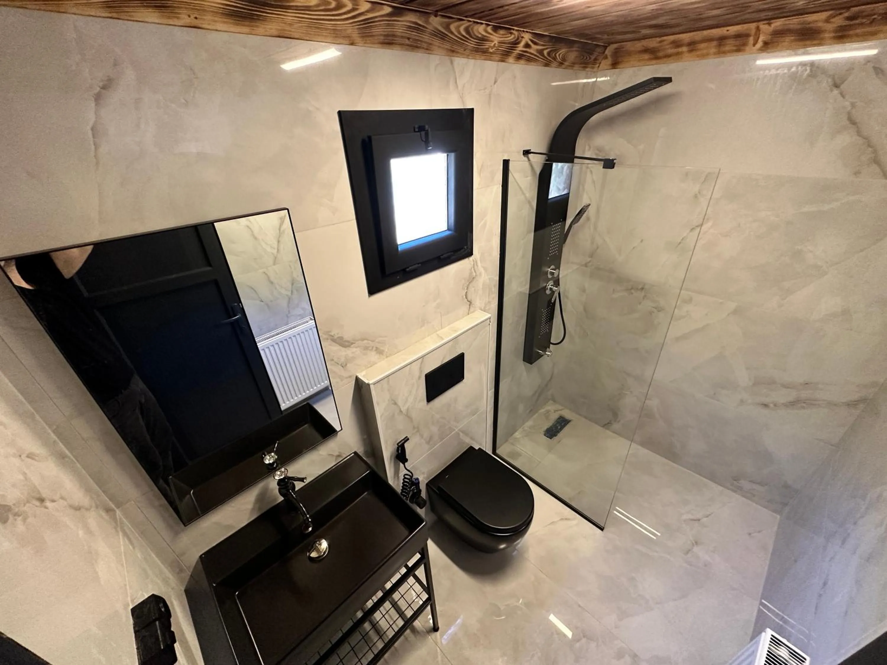 Shower in TUVA VİLLA Bungalov