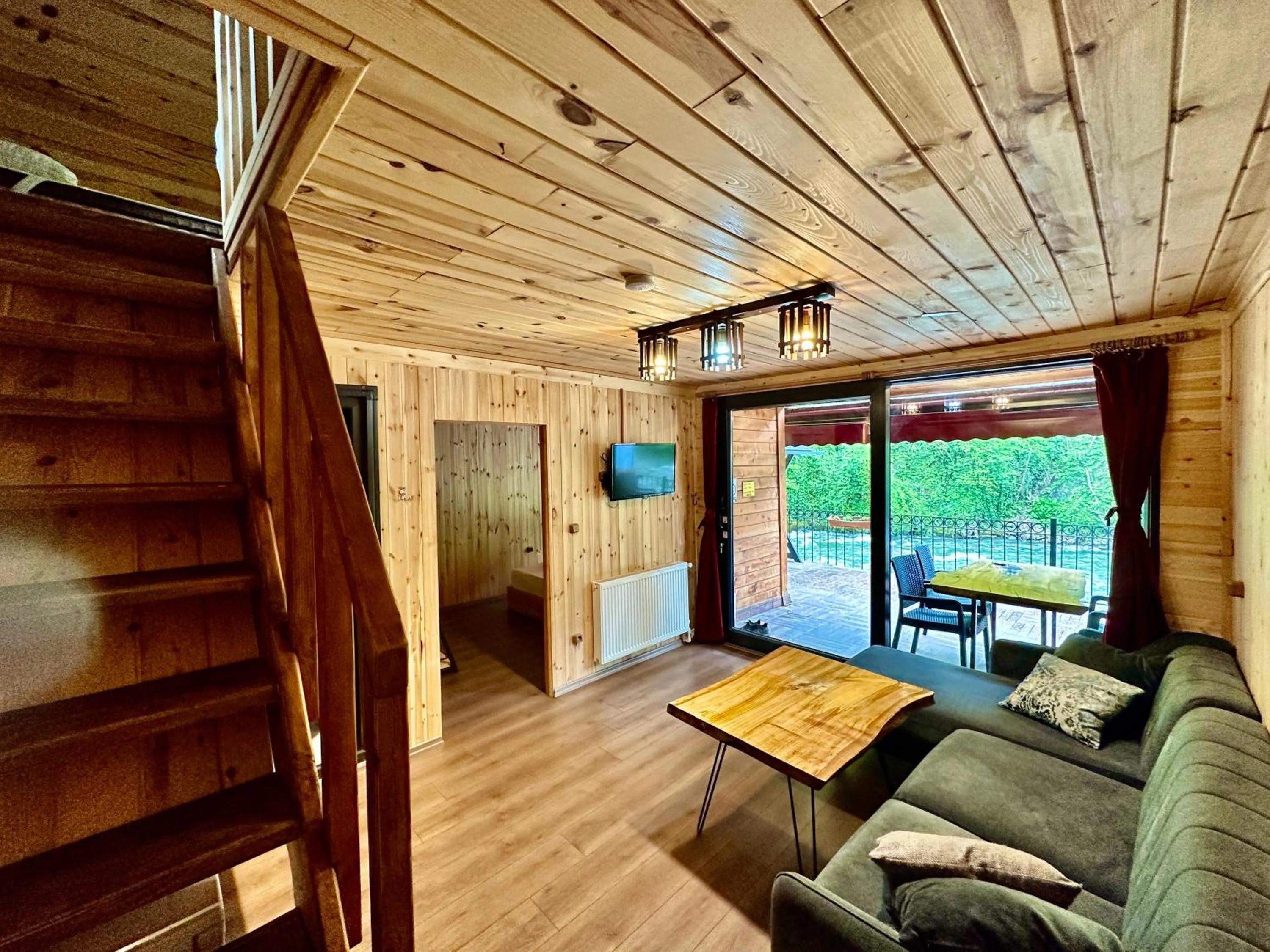 Living room in TUVA VİLLA Bungalov