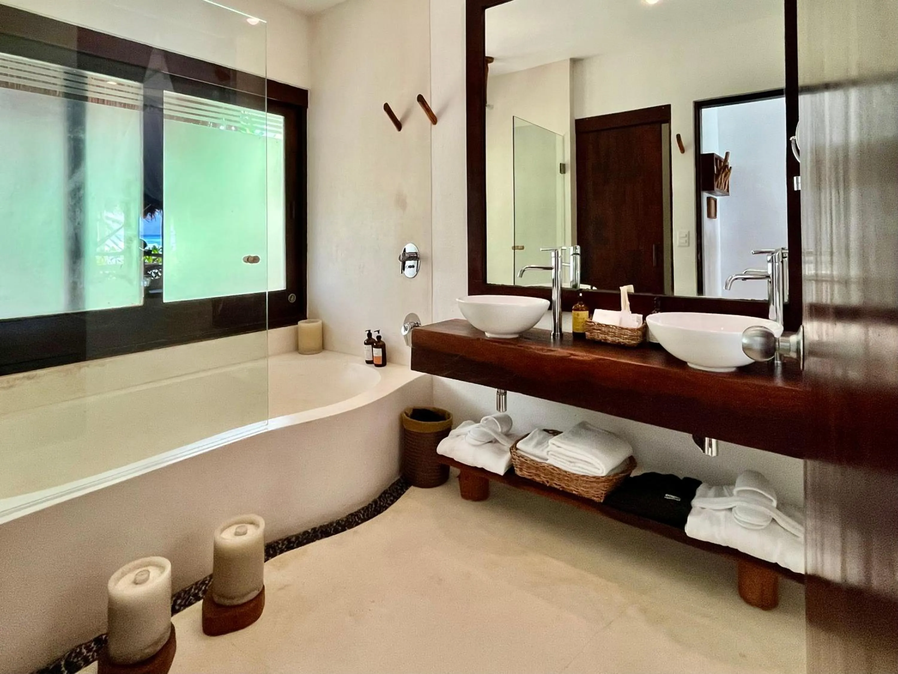 Bathroom in The Beach Tulum Hotel