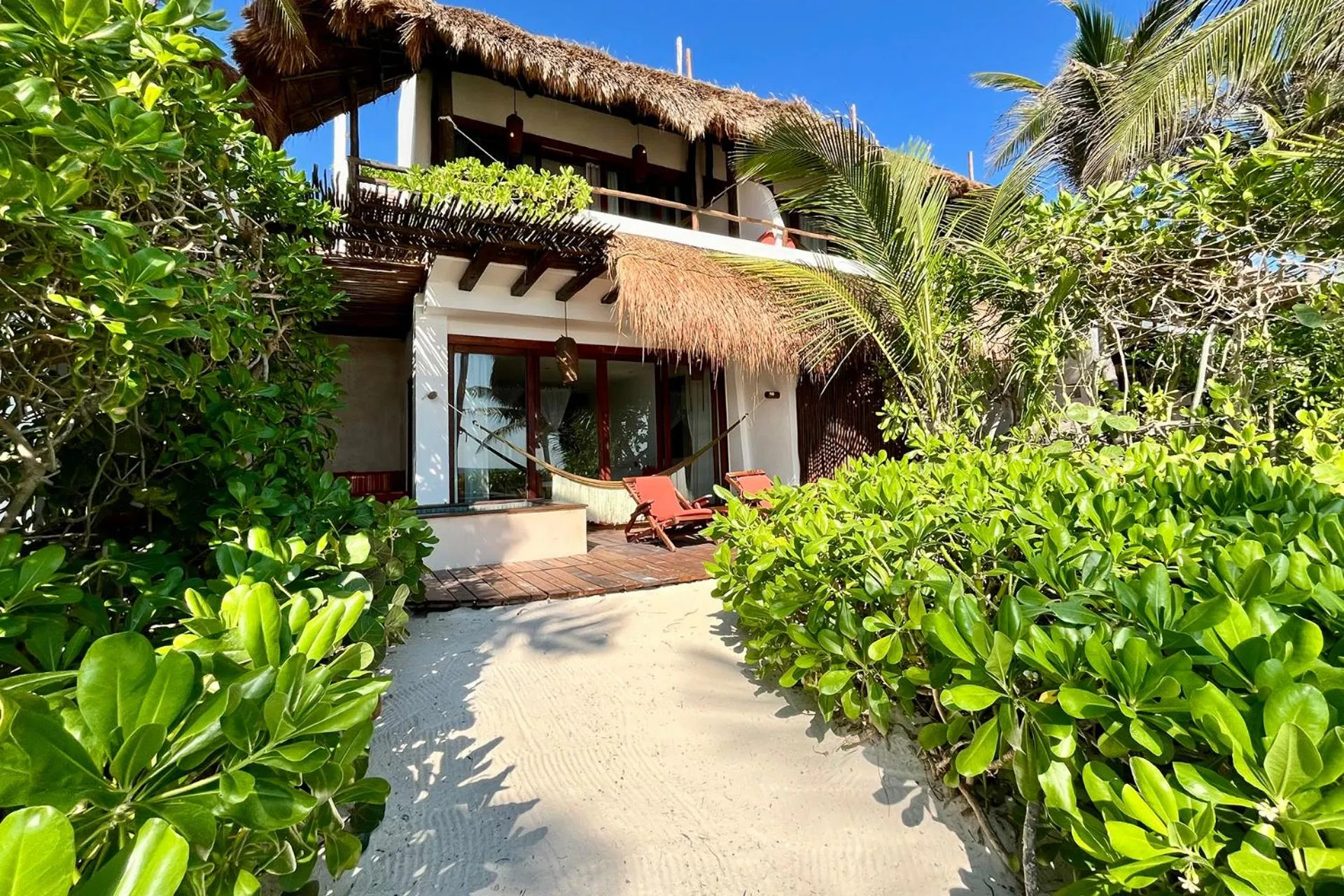 Patio in The Beach Tulum Hotel