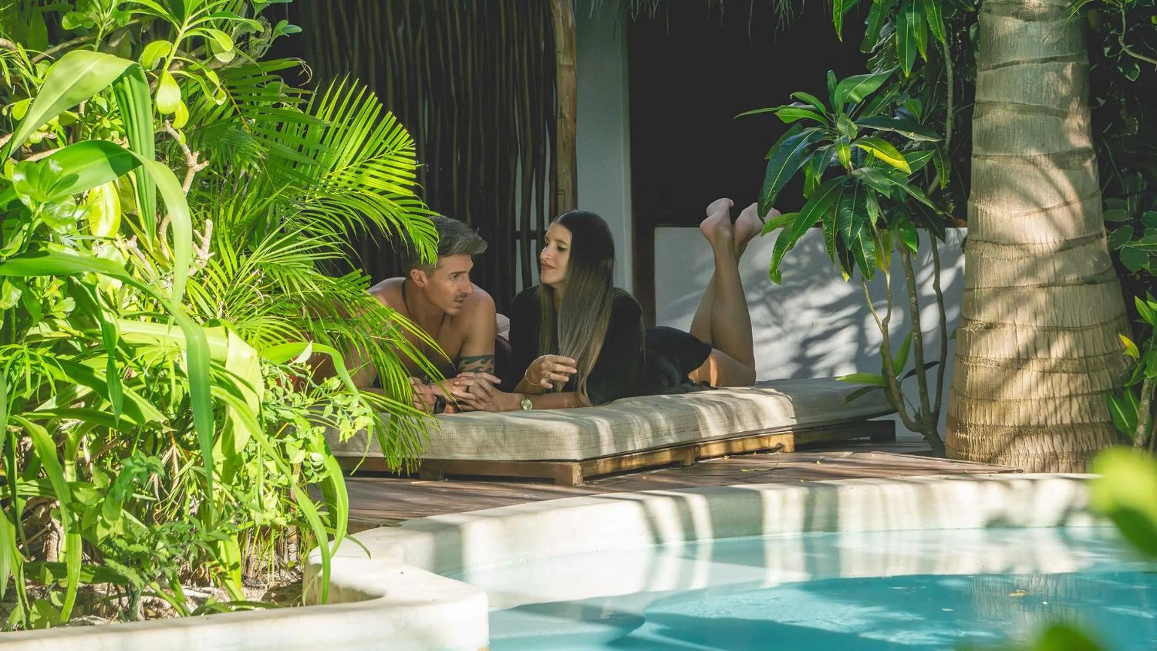 Pool view in The Beach Tulum Hotel