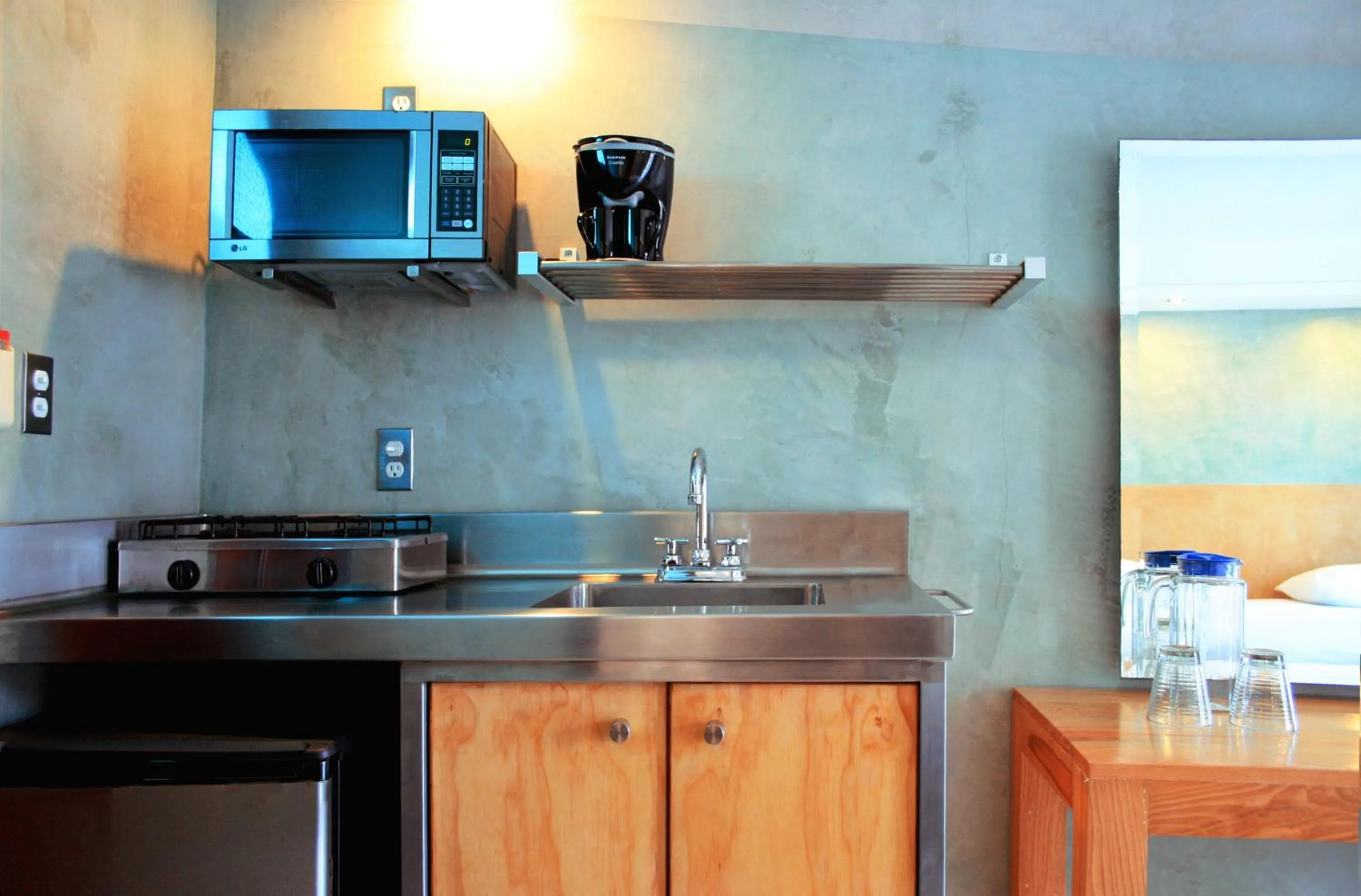 Kitchen or kitchenette in Hotel Rio Malecon