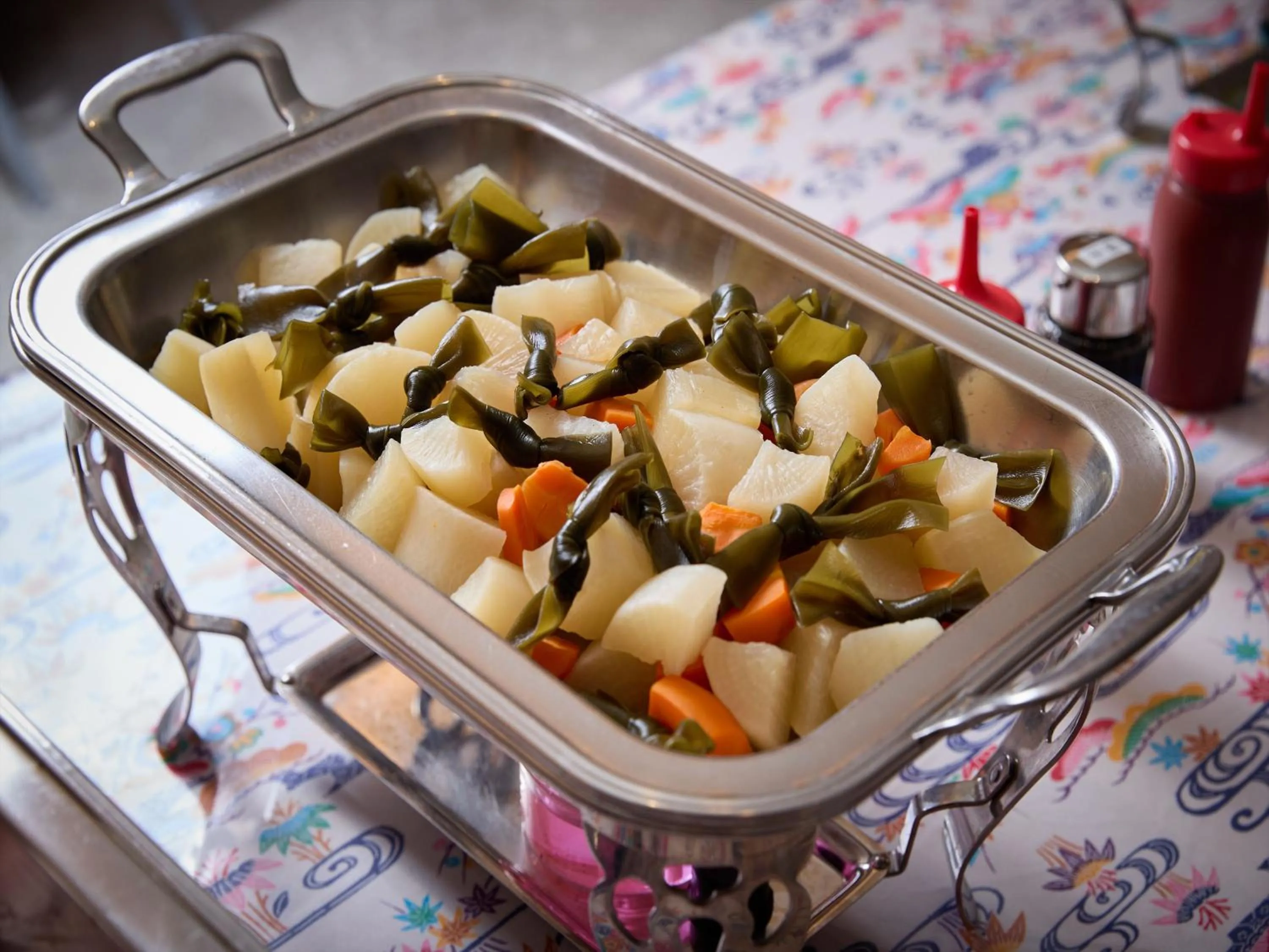Breakfast in Hotel Miyuki Beach