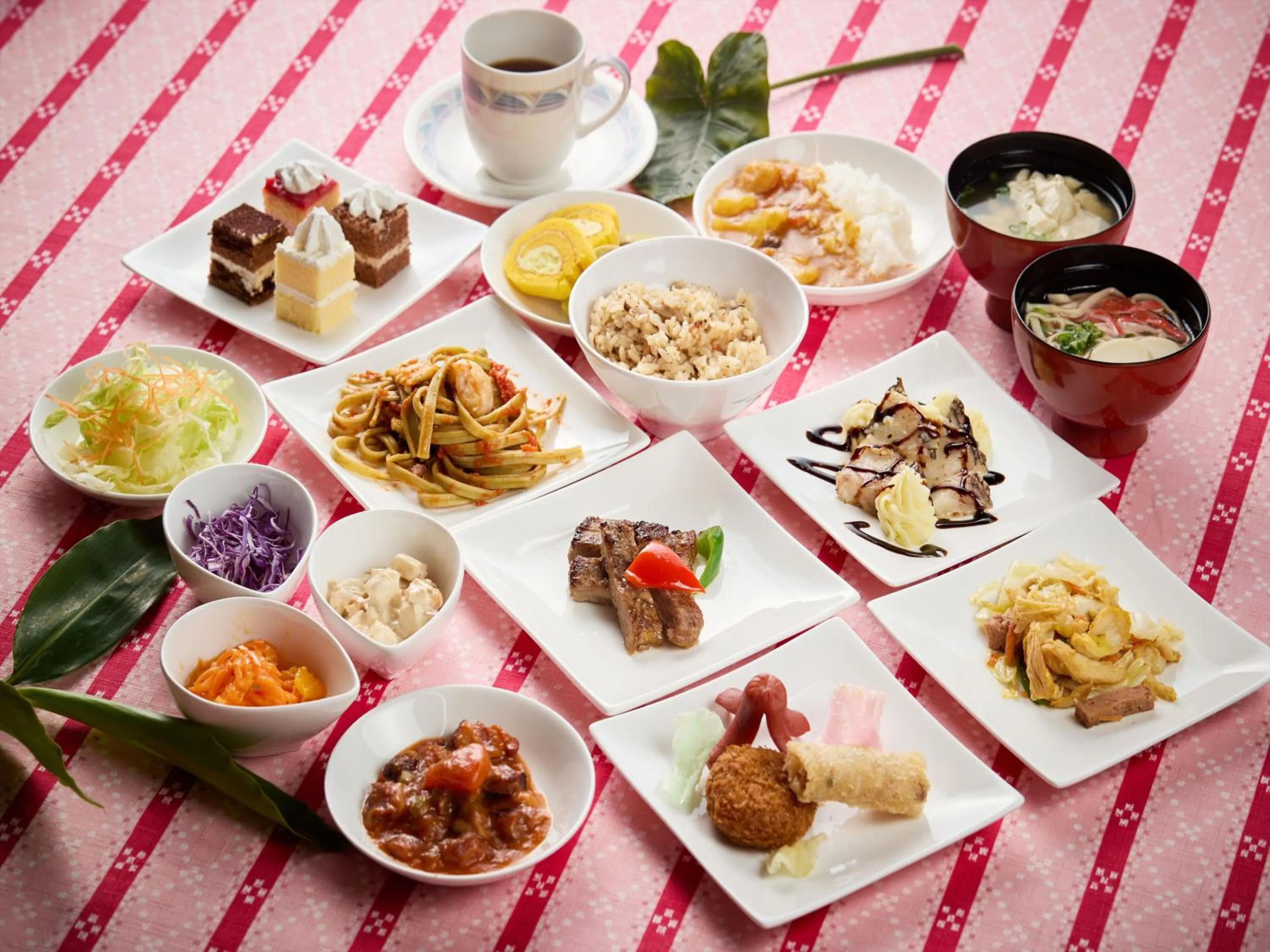 Dinner in Hotel Miyuki Beach