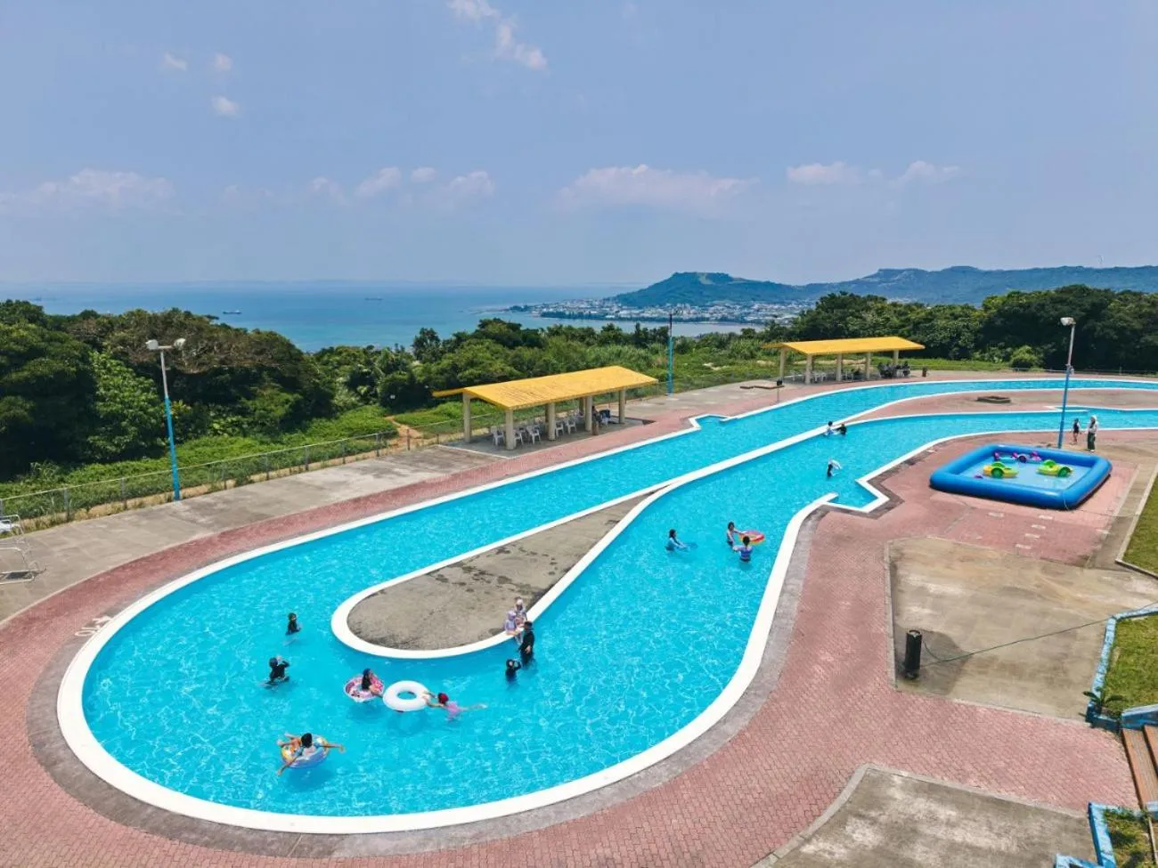 Swimming pool in The Yuinchi Hotel Nanjo
